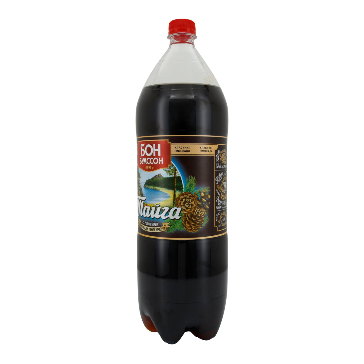 Taiga Bon Boisson | Erfrischungsgetränk | Traditionelle kohlensäurehaltige Erfrischung | 2 L BON BUASSON