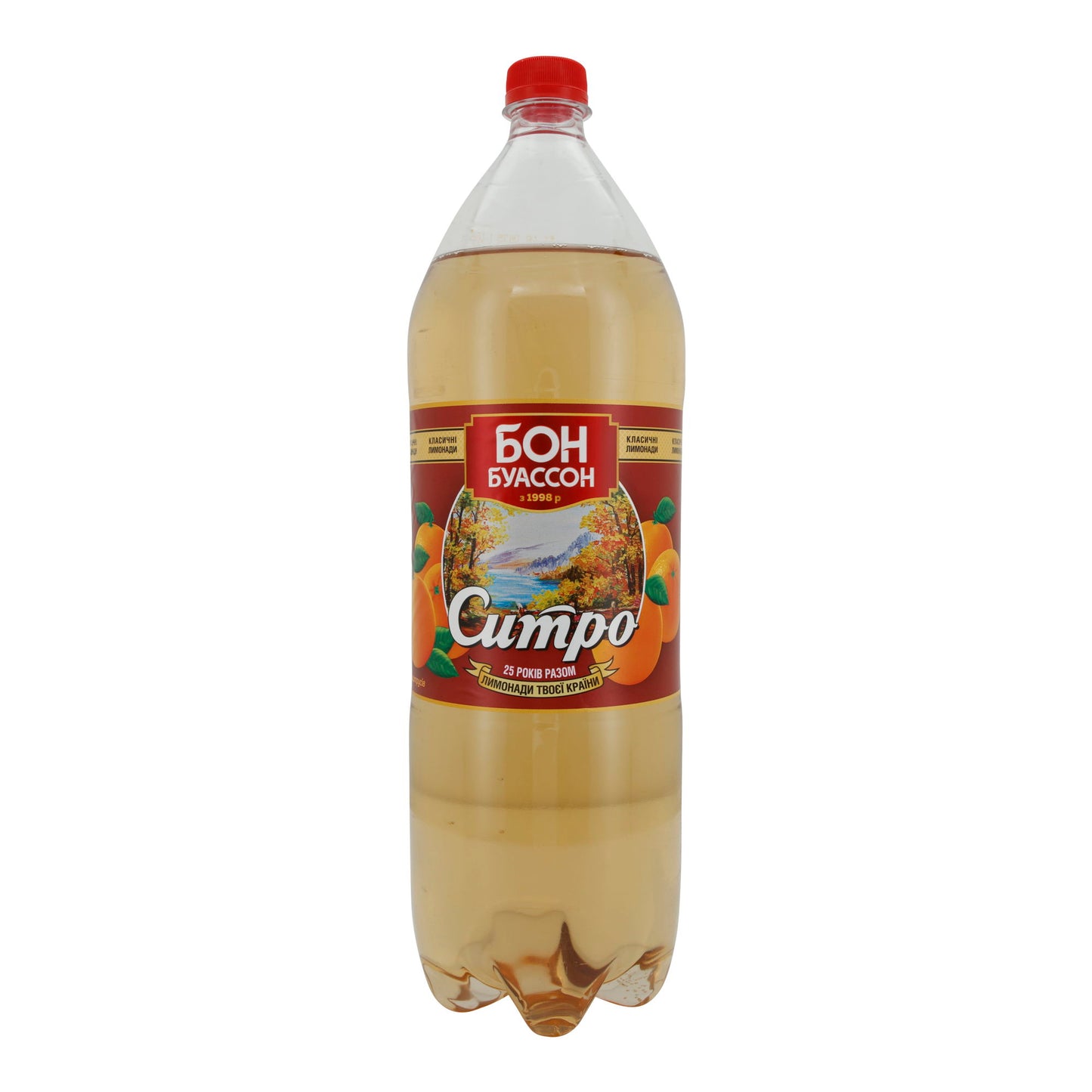 Zitronenlimonade Bon Buasson | Erfrischung | Mit erfrischendem Zitronengeschmack | 2 L