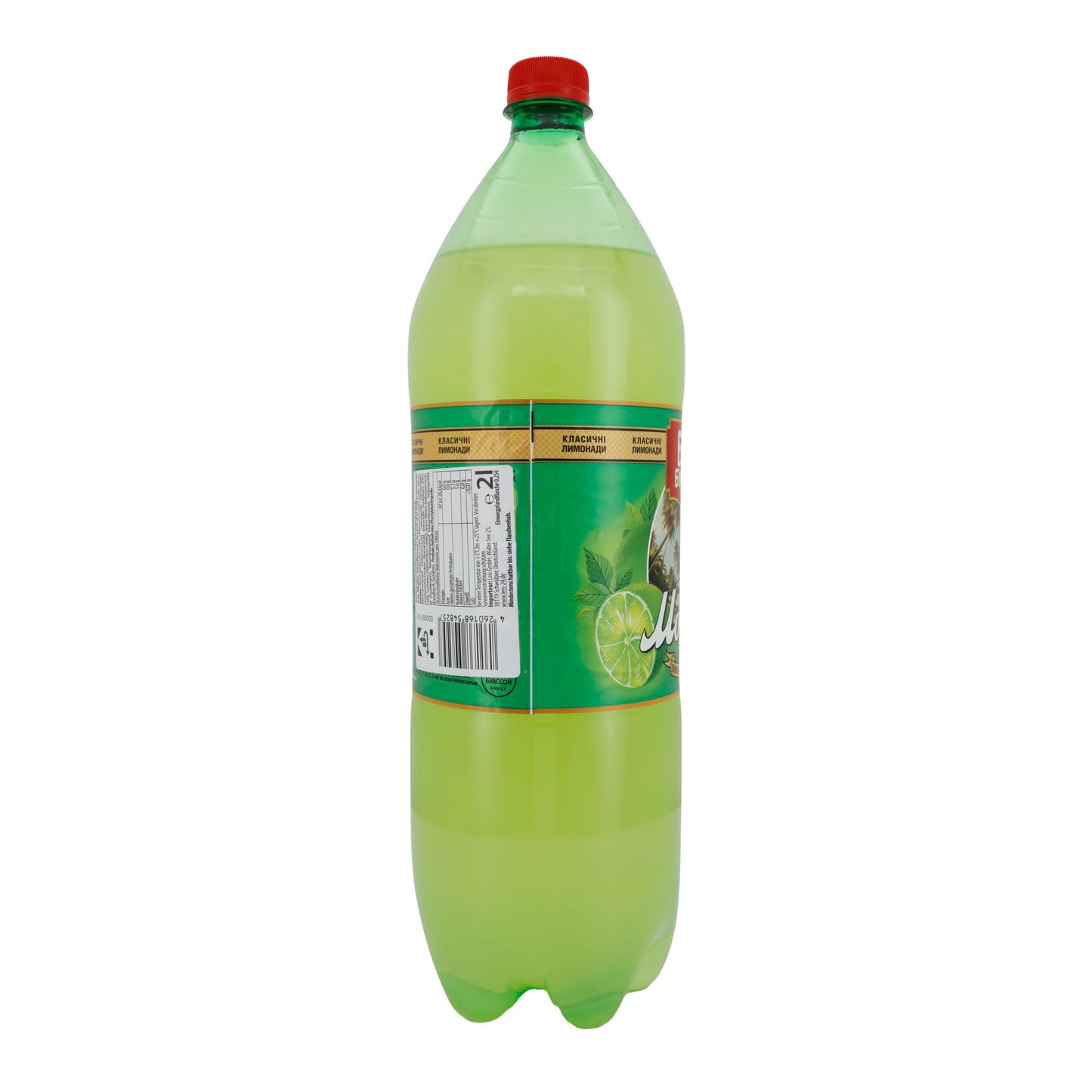 Verfrissend drankje Mojito Bon Boisson | Alcoholvrij | Met munt- en limoensmaak | 2 L