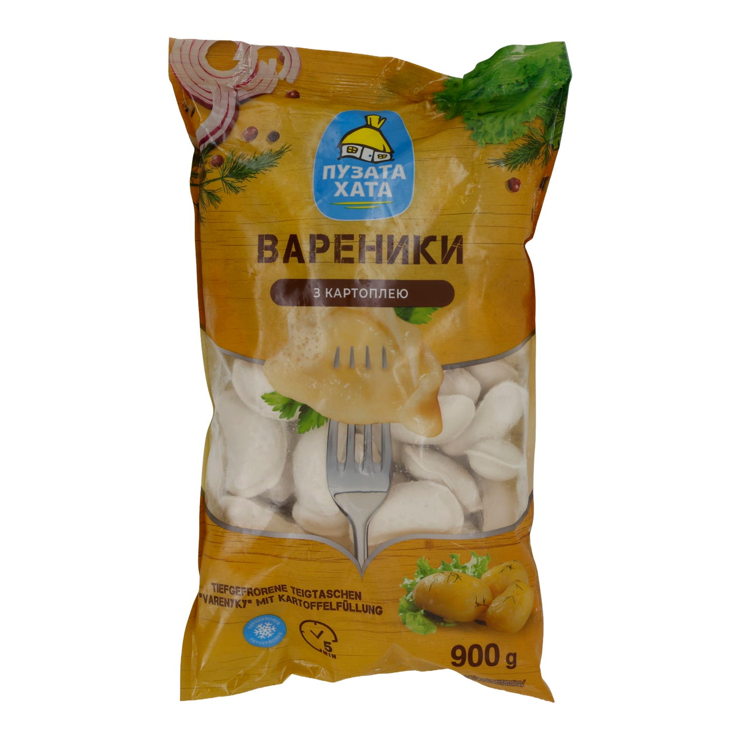 Teigtaschen Puzata Hata | Vareniki mit Kartoffelfüllung | Herzlich, osteuropäisch | 900 g