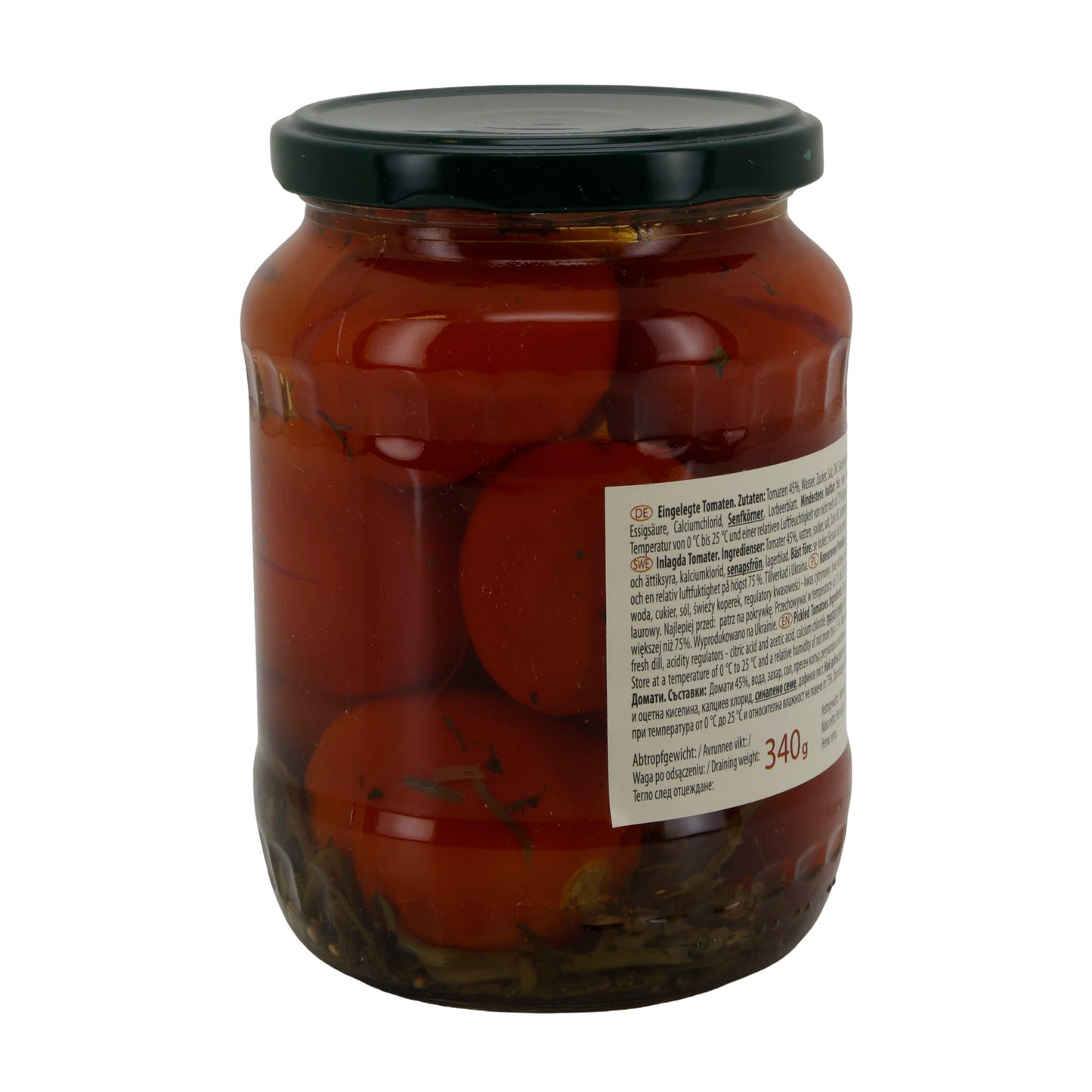 Leis | Eingelegte Tomaten | in Aufguss mit Dill & Gewürzen | 680 g