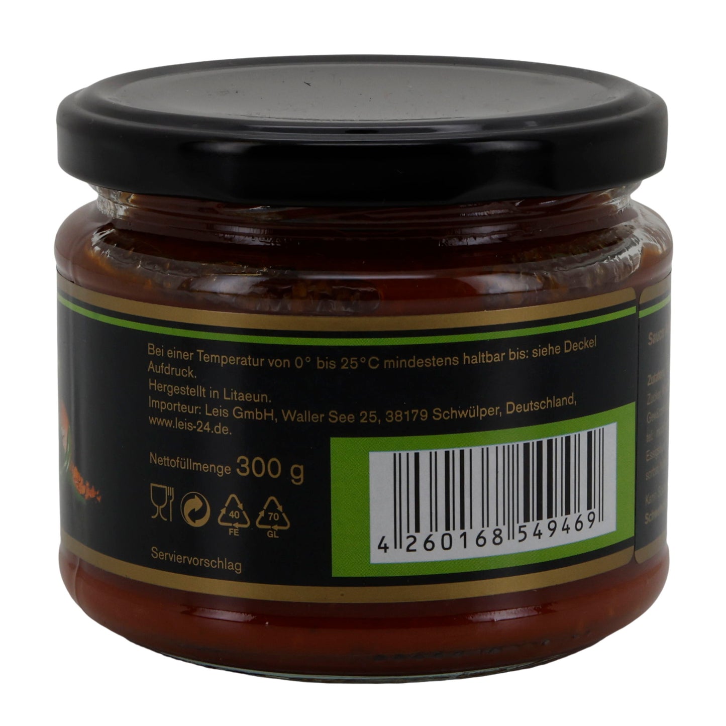 Leis Adjika | süß-scharfe Würzsauce | mit Tomaten & Knoblauch | 300 g