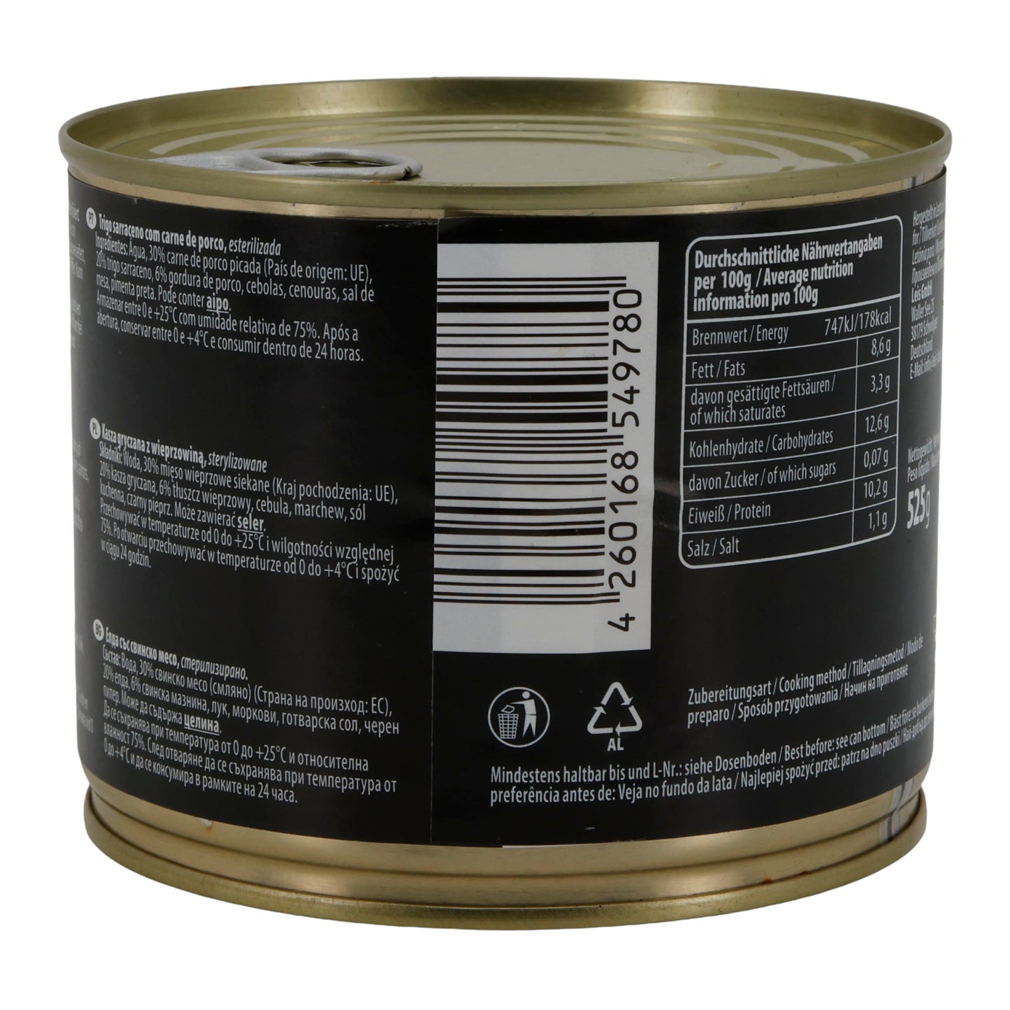 Leis Buchweizen mit Schweinefleisch | Fertiggericht | 525 g