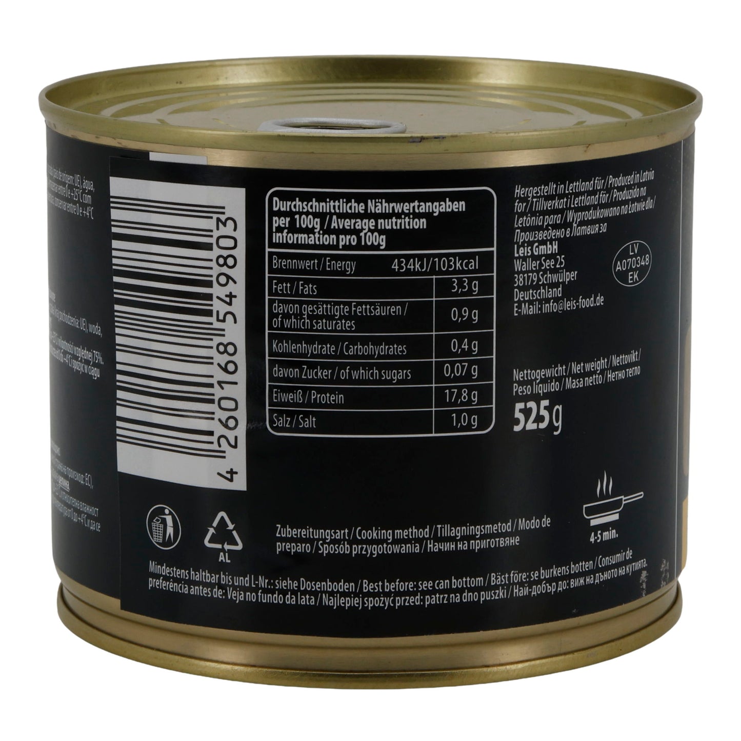 Leis Eingelegtes Hühnerfleisch | 85 % Fleischanteil | 525 g