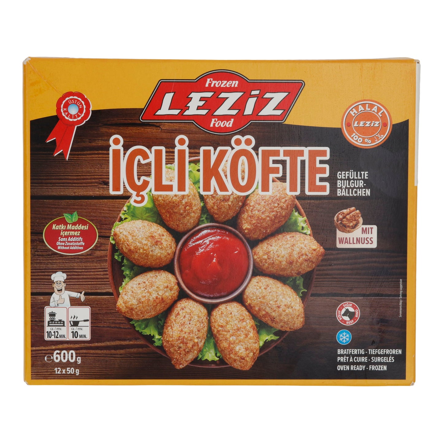 Tavuk Sosis Leziz | Bratrollen | Aus Hähnchenseparatorenfleisch, tiefgefroren | 2600 g