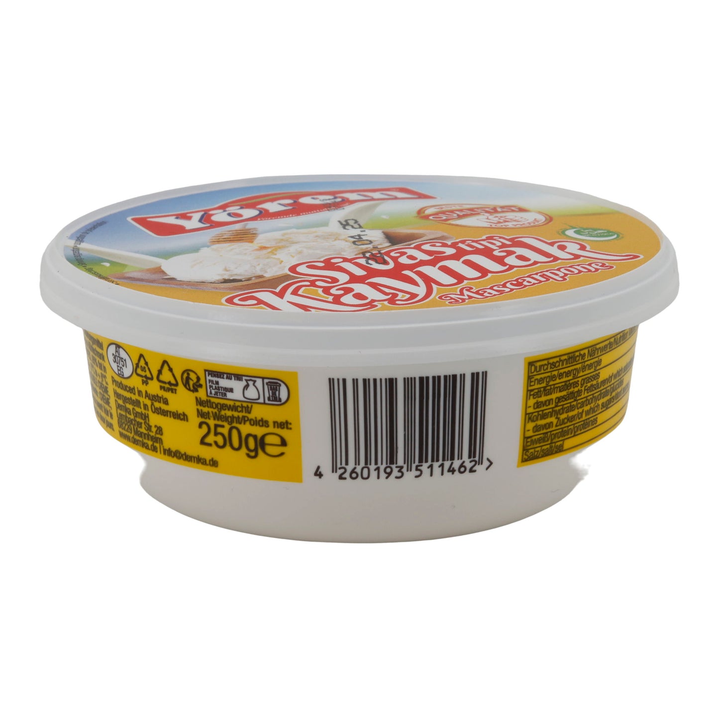 Tartinade à la crème Yörem Sivas Kaymak | Tartinade à la crème | Traditionnel turc | 250 g