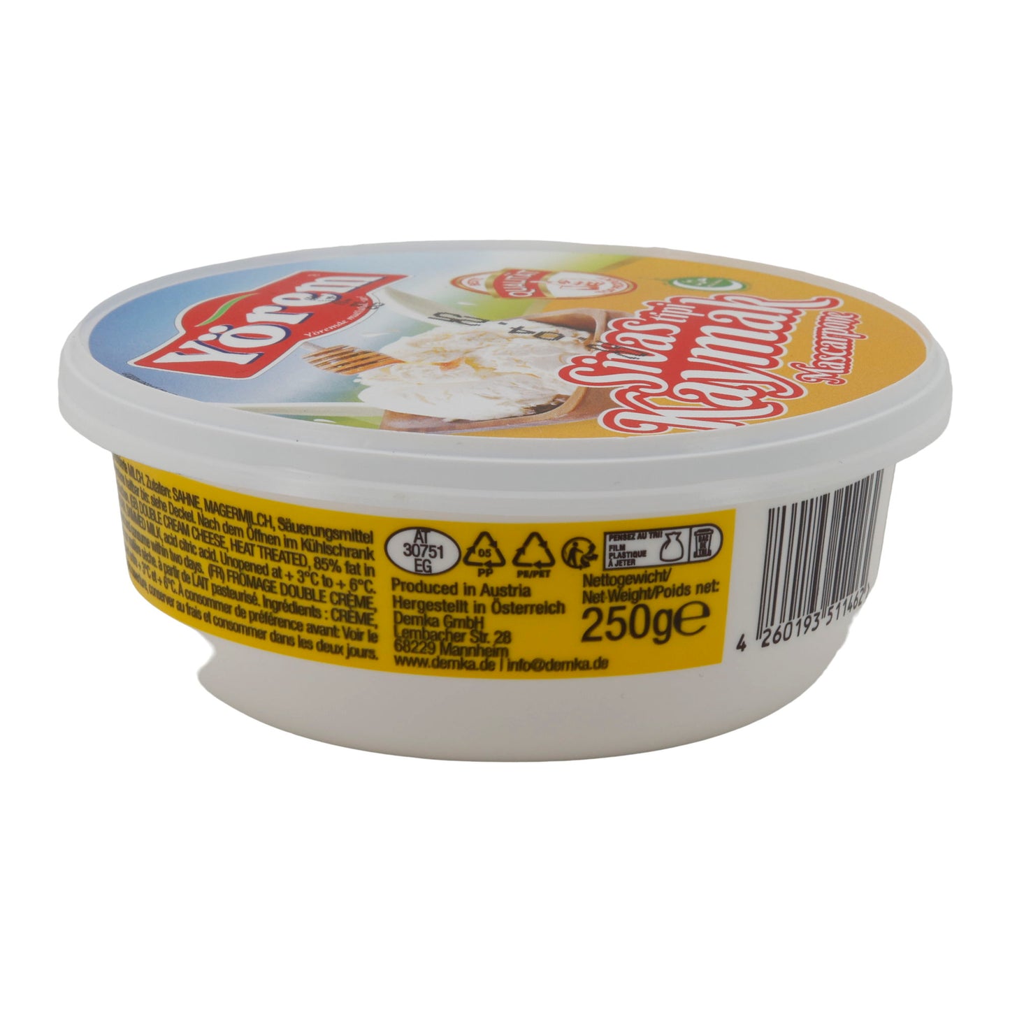 Tartinade à la crème Yörem Sivas Kaymak | Tartinade à la crème | Traditionnel turc | 250 g