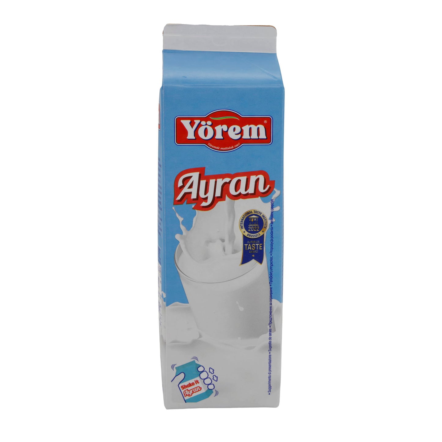 Bevanda allo yogurt Yörem Ayran | Bevanda allo yogurt | Rinfrescante con sale | 1 l