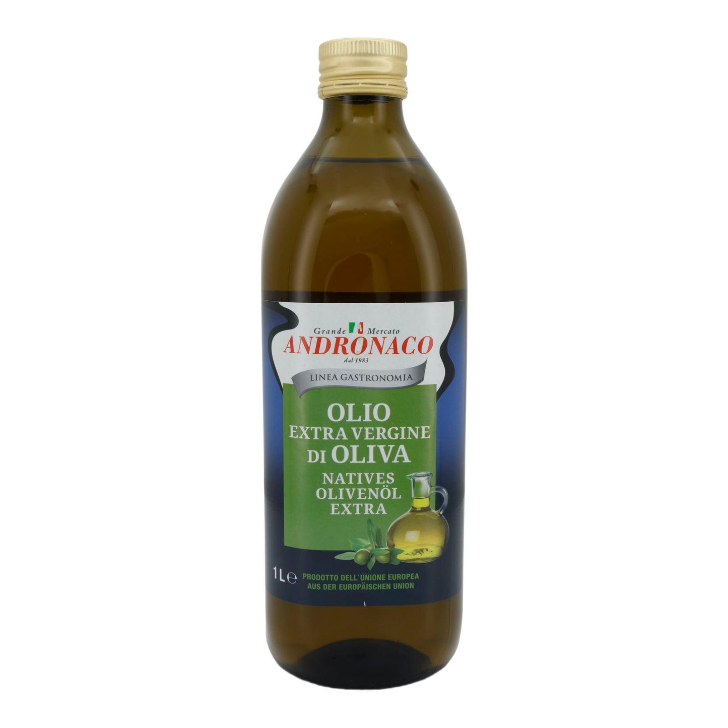 Olijfolie Andronaco | Extra vierge olijfolie | Extra natief, uit EU | 1 L