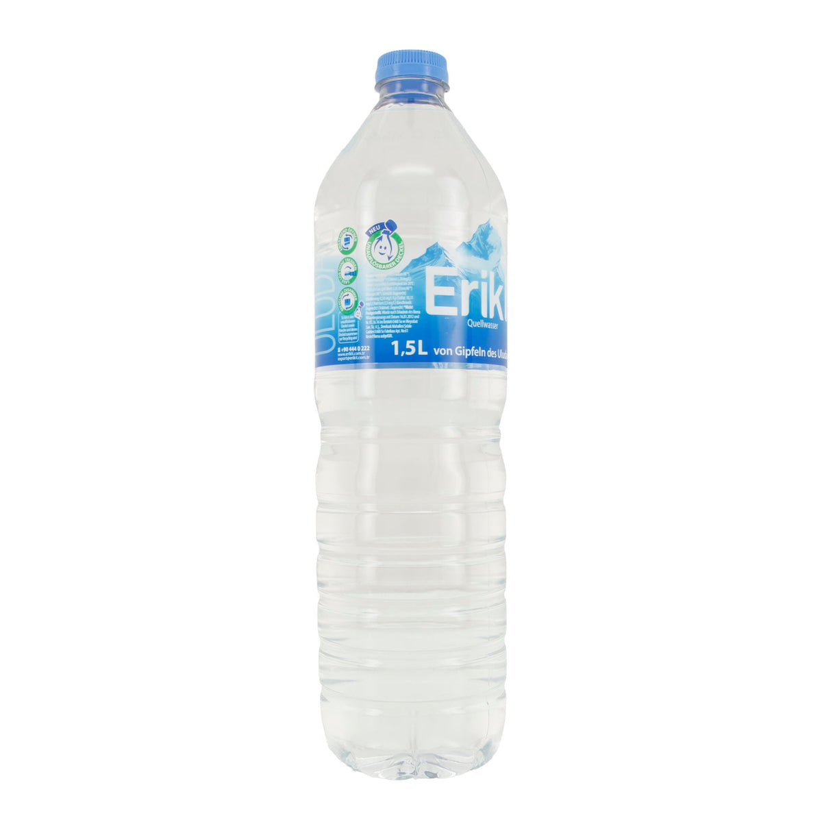 Quellwasser Erikli | Mineralwasser | Still & erfrischend | 1,5 L ERIKLI