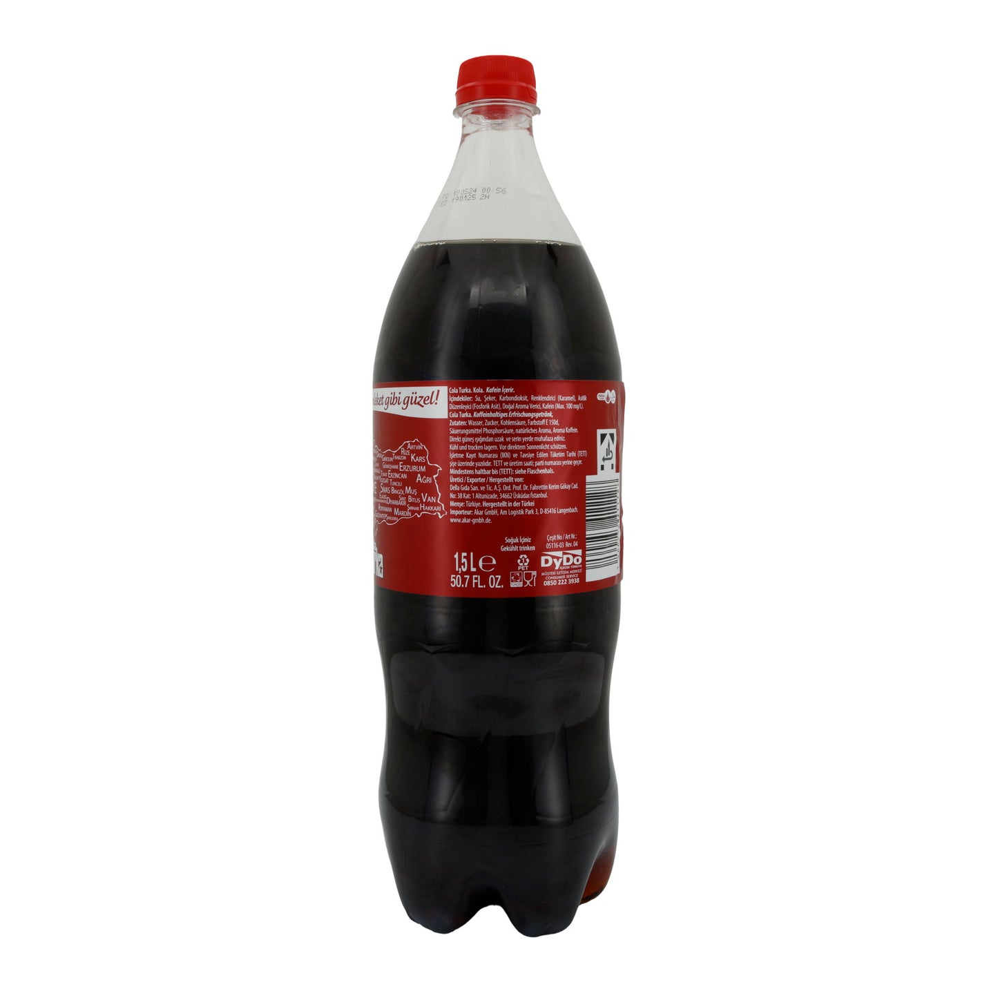 Cola Turka | Halal | Bevanda gassata rinfrescante | 1,5L