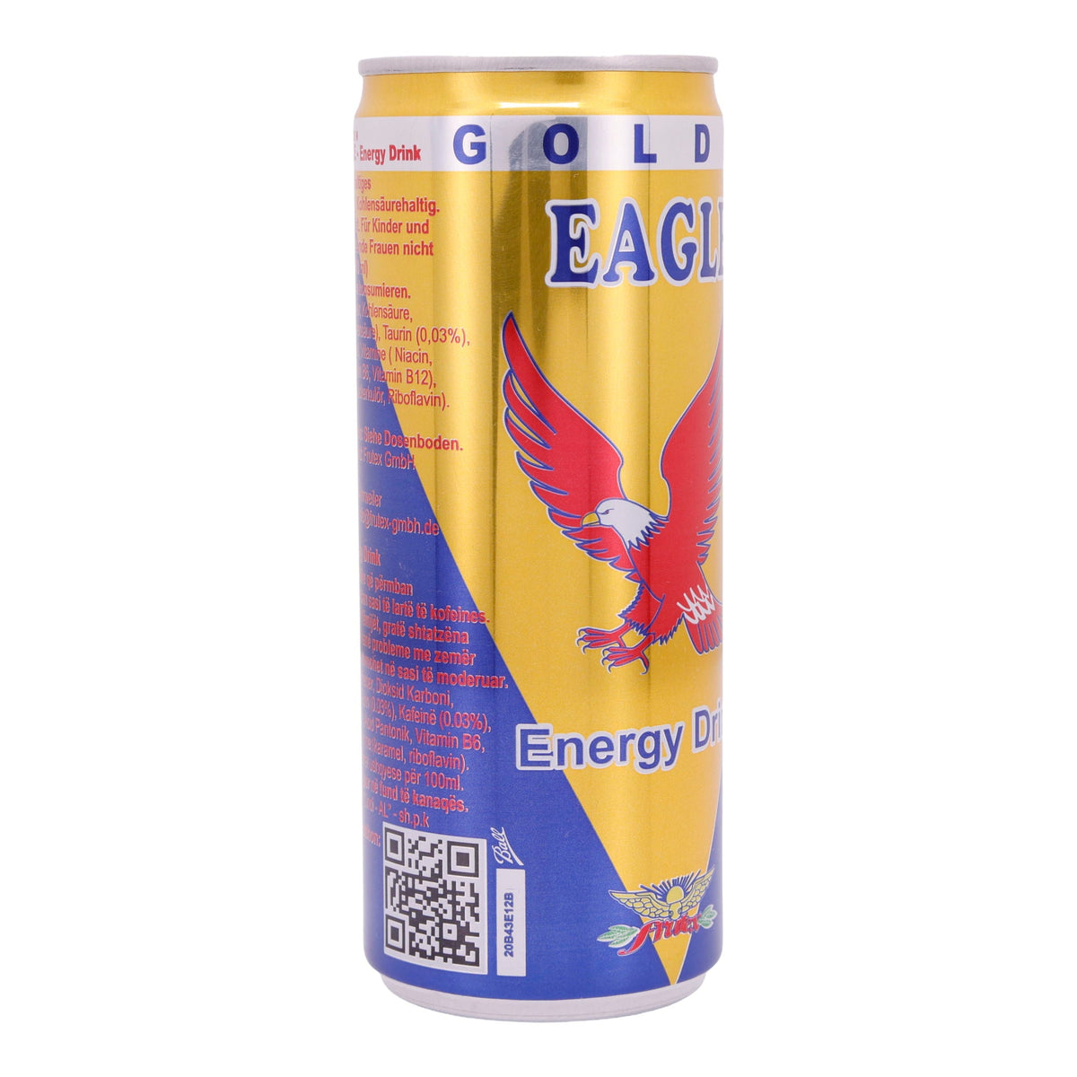 Energy Drink Golden Eagle | Getränk | Mit Koffein und Taurin | 250ml GOLDENEAGLE
