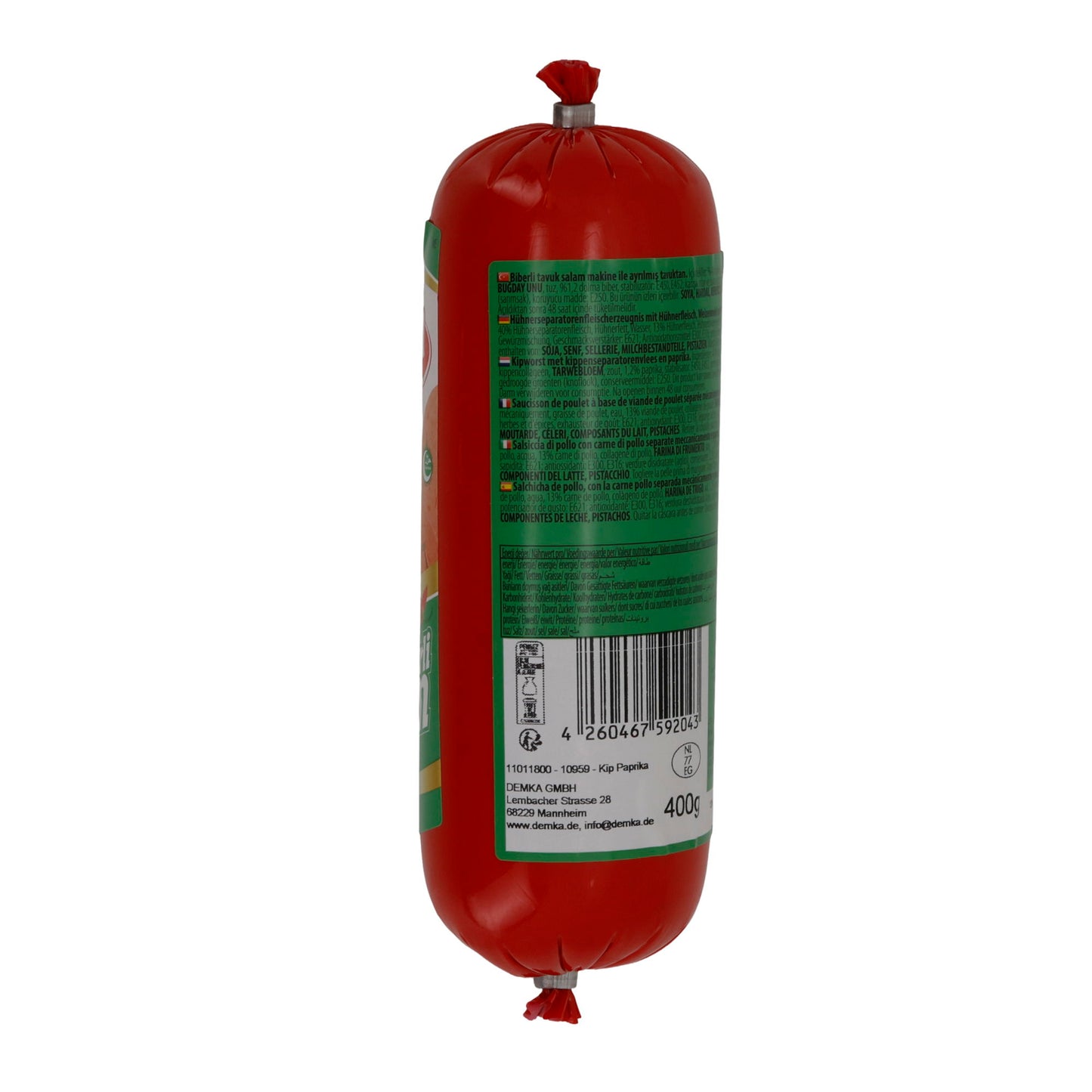 Salame Destan al Paprika e Peperoncino | 400 g