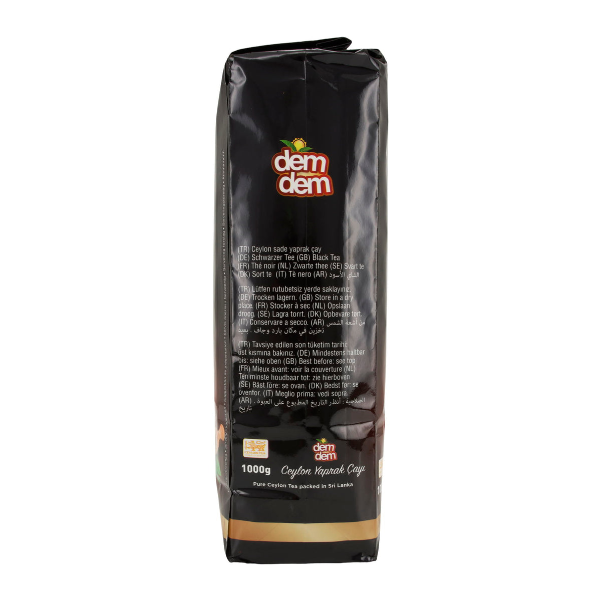 Ceylon Schwarzer Tee Dem Dem | Schwarz-Tee | Loser Blatttee | 1000 g - Taste Your World