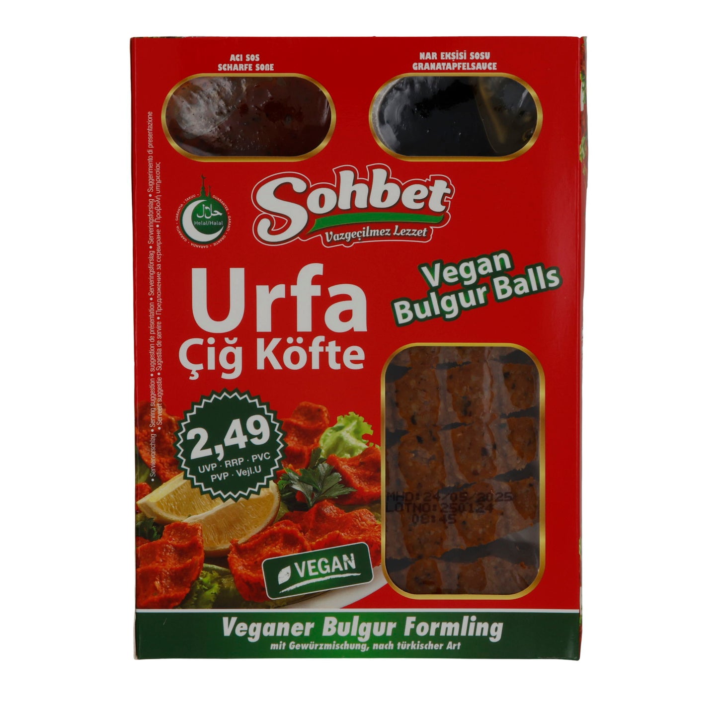 SOHBET URFA CIG KOEFTE VEGAN