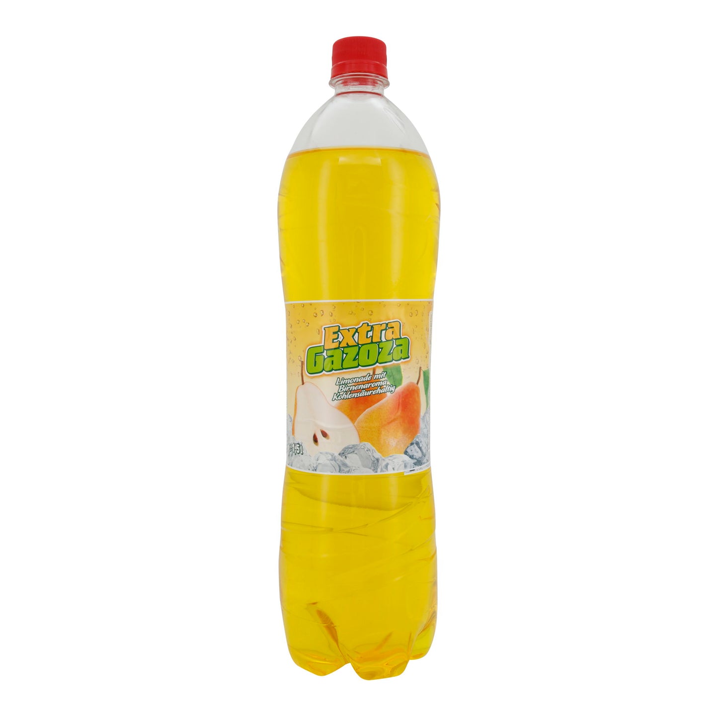 Gazoz Extra | Erfrischendes Limonadegetränk | Mit Pfirsichgeschmack | 1,5 L