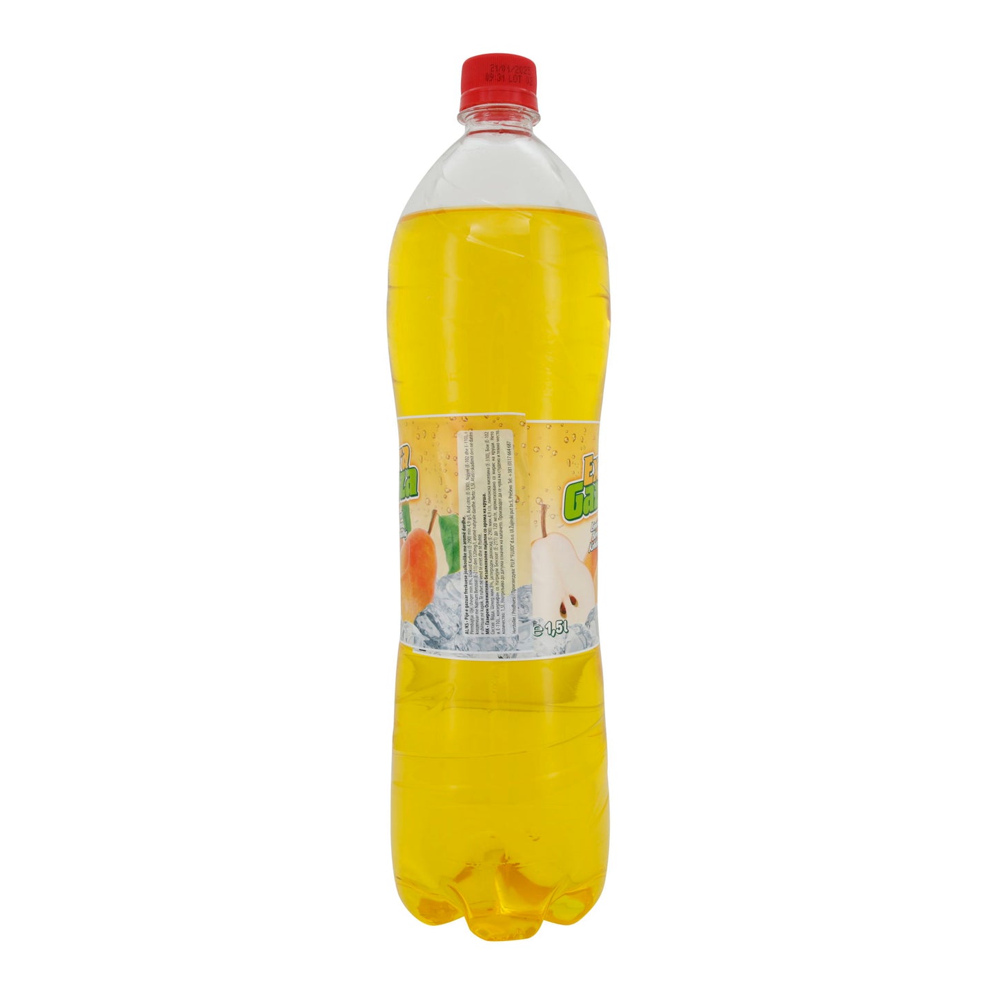 Gazoz Extra | Erfrischendes Limonadegetränk | Mit Pfirsichgeschmack | 1,5 L