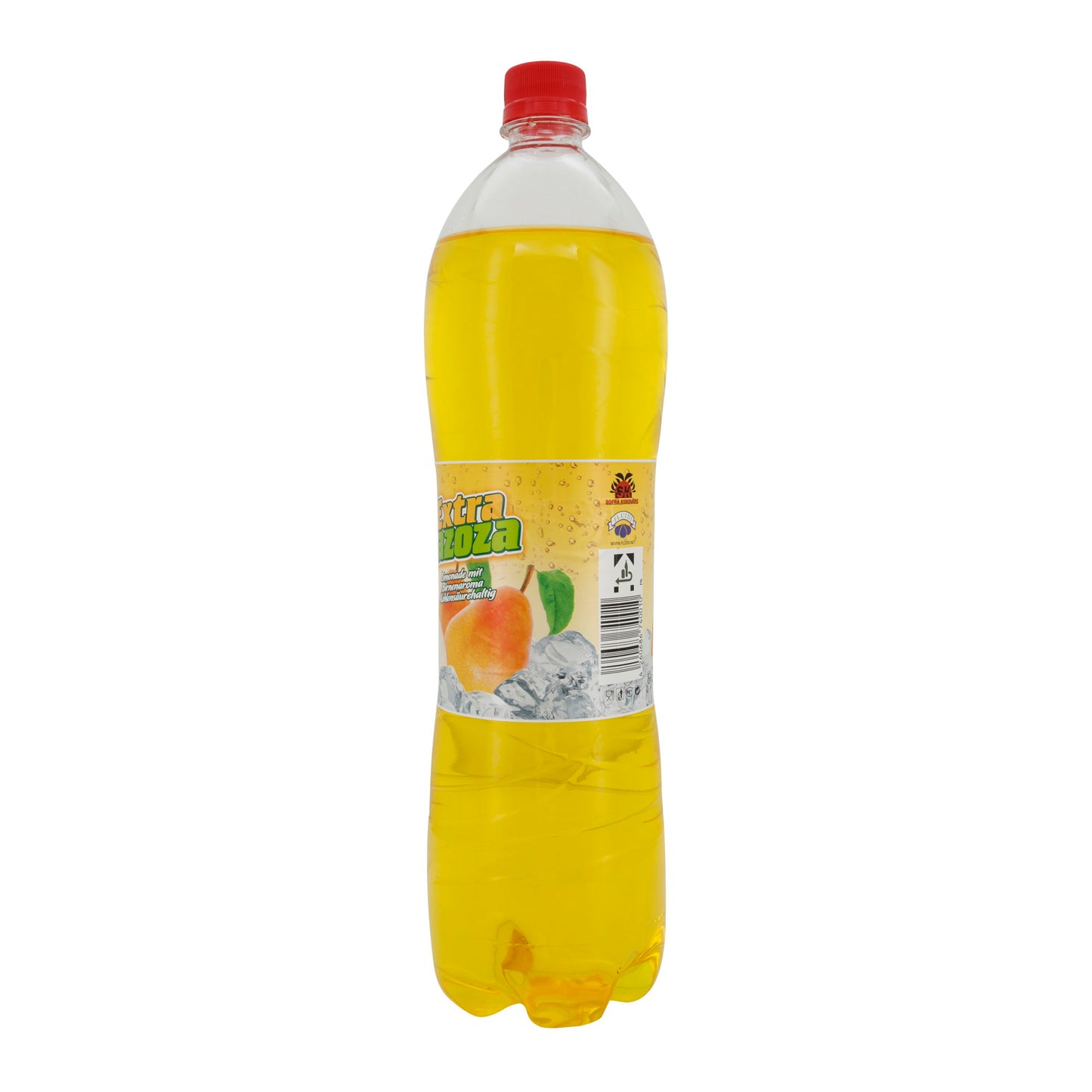 Gazoz Extra | Erfrischendes Limonadegetränk | Mit Pfirsichgeschmack | 1,5 L
