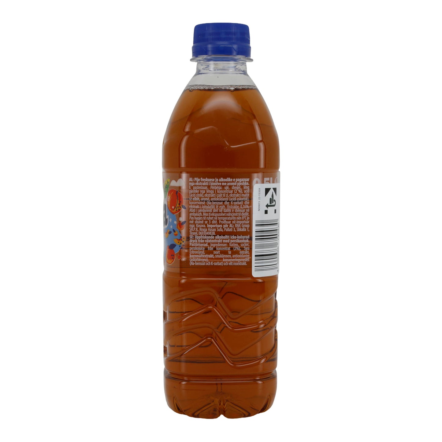 Ice Tea Sola | Şeftalili Soğuk Çay | Siyah Çay Ekstraktlı Ferahlatıcı İçecek | 500 ml