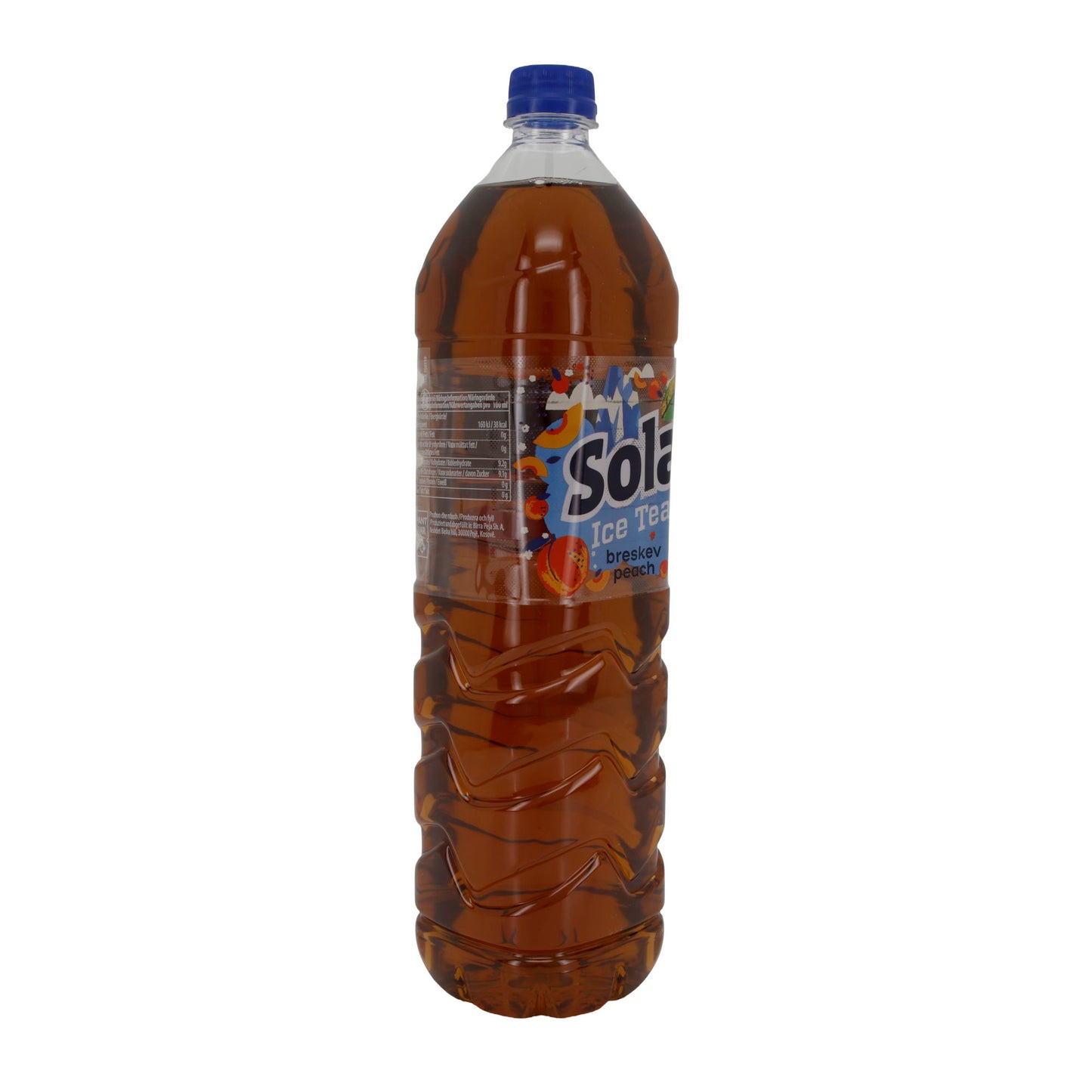 Ice Tea Sola | Şeftali Buzlu Çay | Siyah Çay Ekstraktlı Ferahlatıcı İçecek | 1500 ml