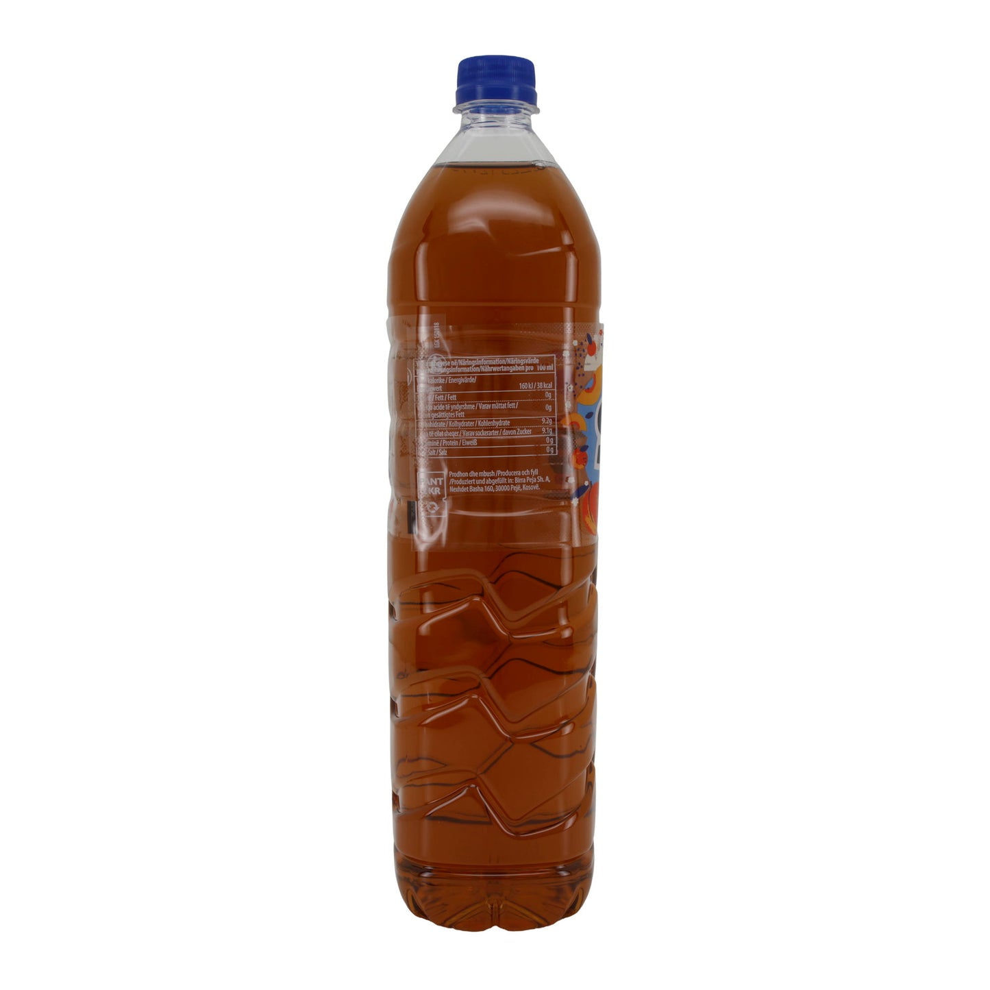 Ice Tea Sola | Şeftali Buzlu Çay | Siyah Çay Ekstraktlı Ferahlatıcı İçecek | 1500 ml