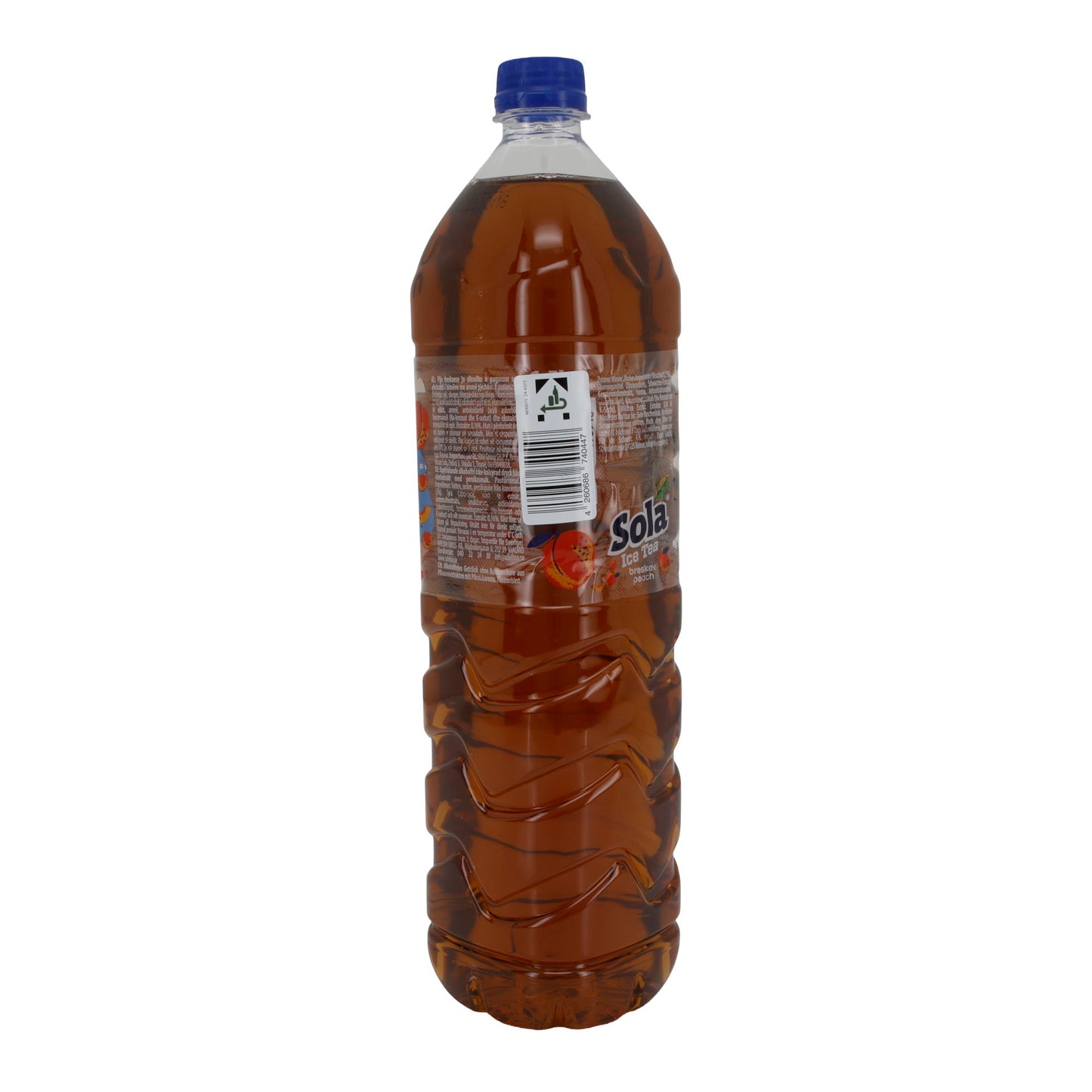 Ice Tea Sola | Şeftali Buzlu Çay | Siyah Çay Ekstraktlı Ferahlatıcı İçecek | 1500 ml
