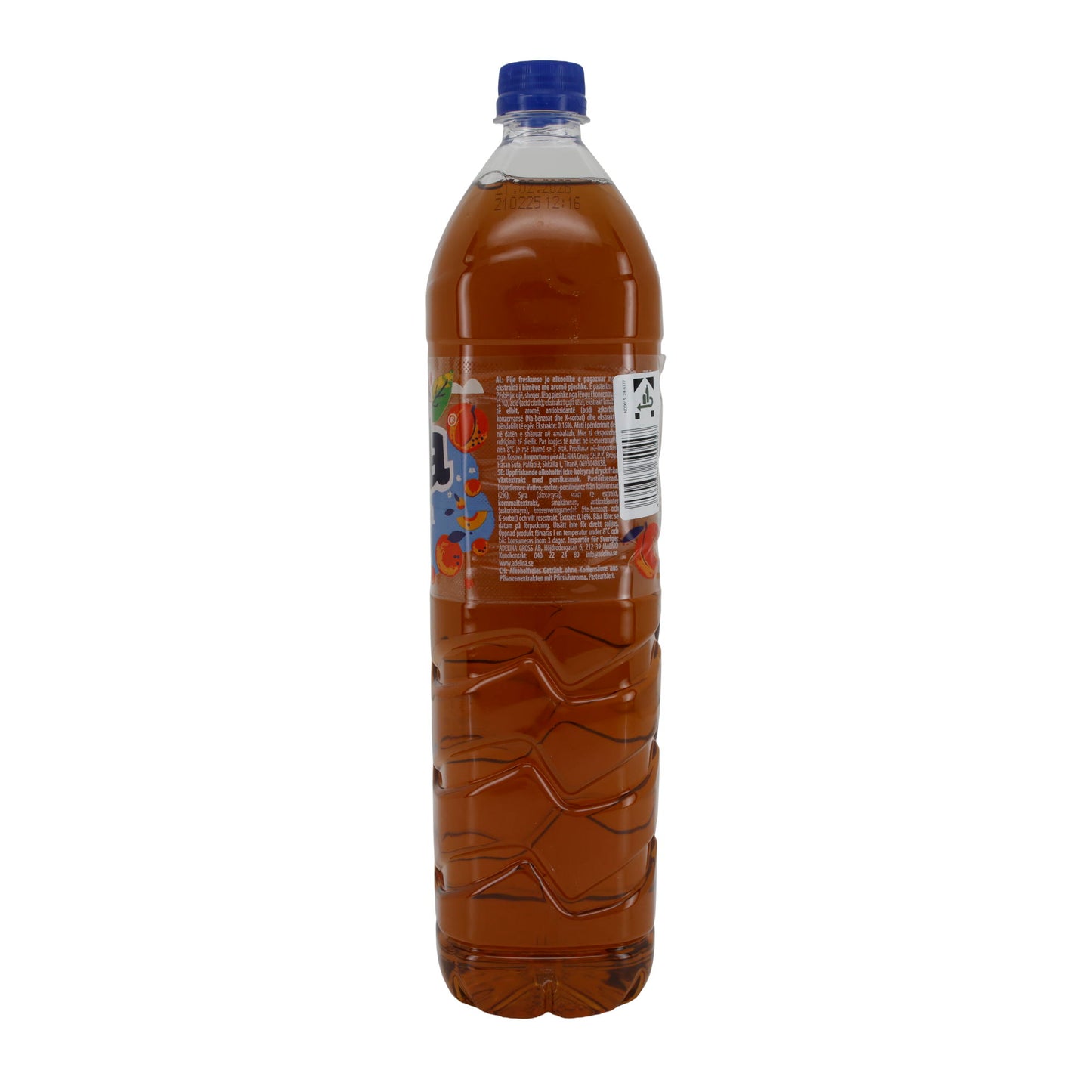 Ice Tea Sola | Şeftali Buzlu Çay | Siyah Çay Ekstraktlı Ferahlatıcı İçecek | 1500 ml