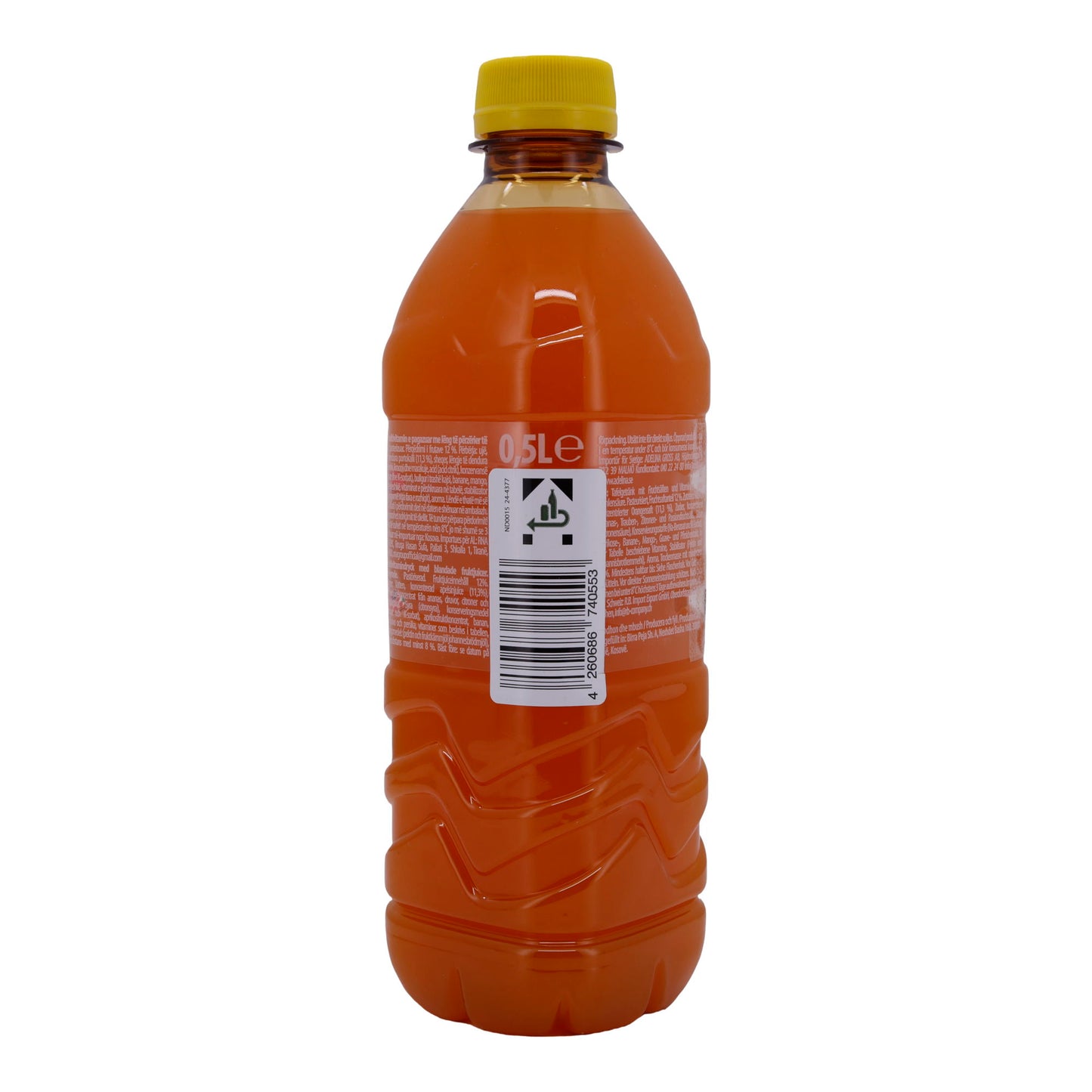 Multivitamin Saft Multi Sola | Saft | Fruchtiger Genuss mit Vitaminen | 0,5 L Flasche