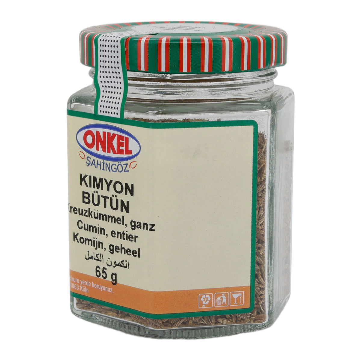 Kimyon Bütün ONKEL | Gewürz | Ganze Kreuzkümmelsamen | 65 g ONKEL SAHINGÖZ