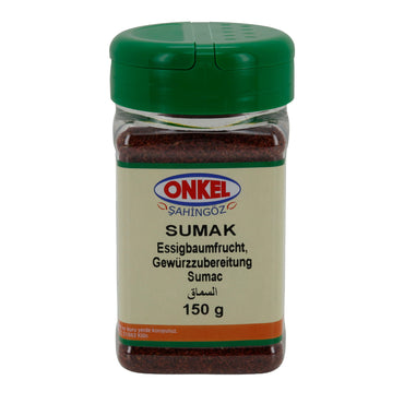 Essigbaumfrucht-Gewürzzubereitung Onkel Şahingöz Sumak | Gewürz | 150 g ONKEL SAHINGÖZ