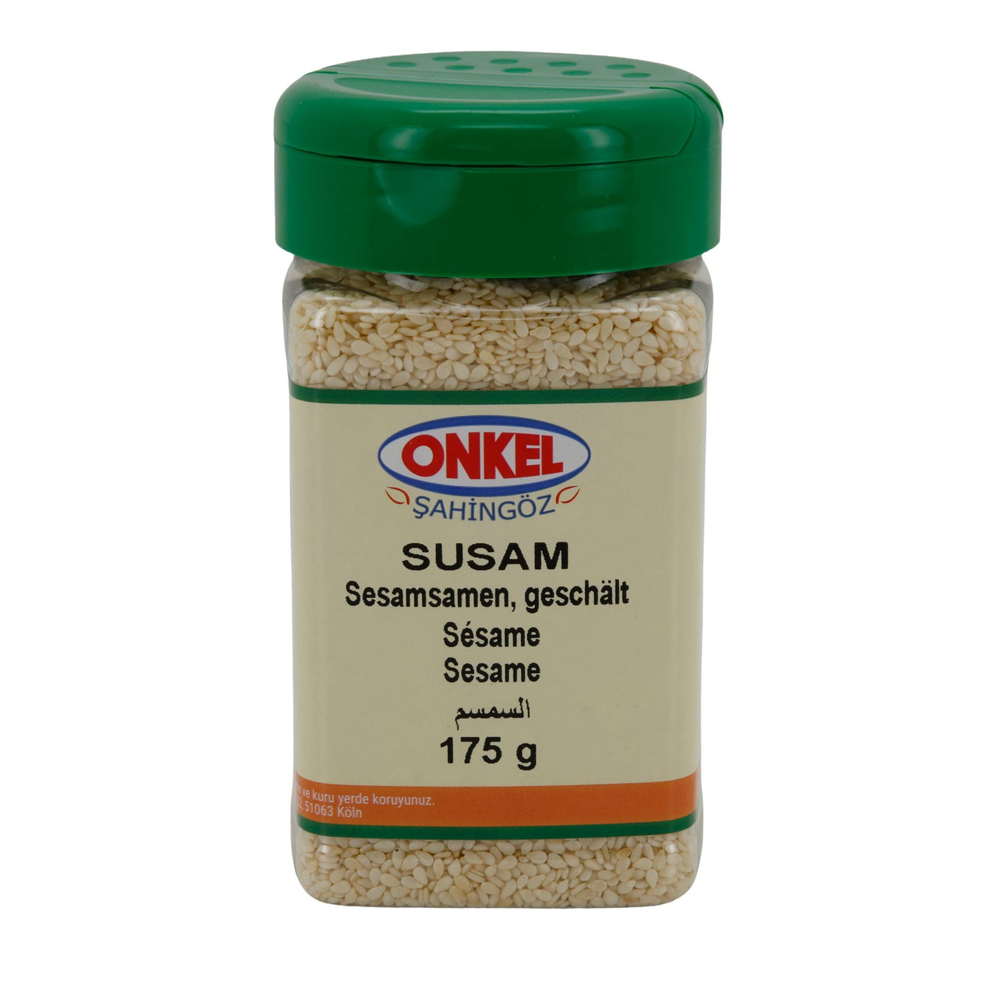 Sesamsamen Onkel Şahingöz Susam | Samen | Geschält | 175 g