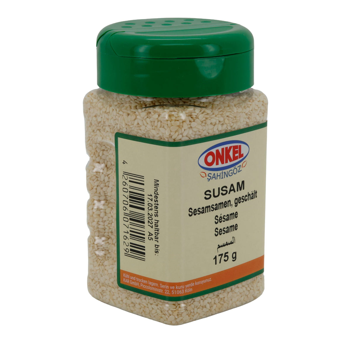 Sesamsamen Onkel Şahingöz Susam | Samen | Geschält | 175 g ONKEL SAHINGÖZ