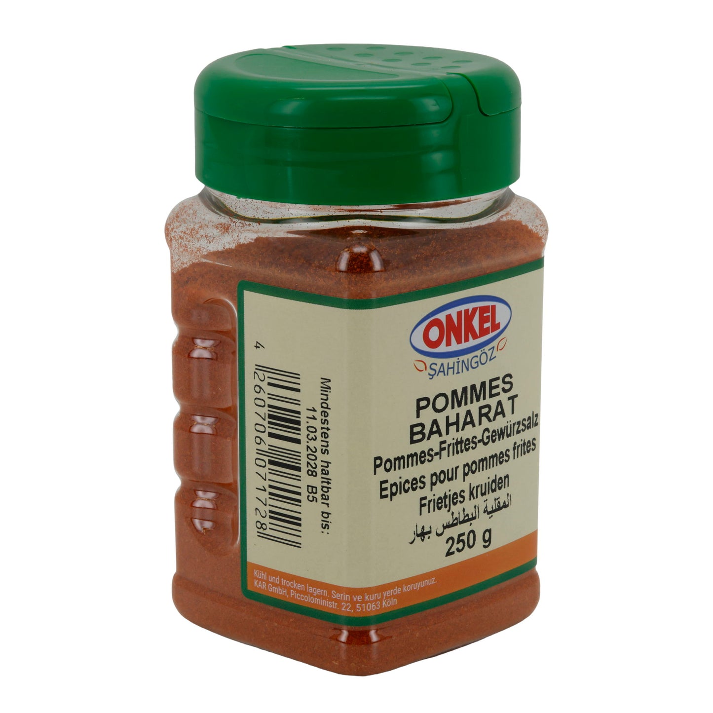 Pommes-Frites-Kruidzout Onkel Şahingöz Pommes Baharat | Kruiden | 250 g