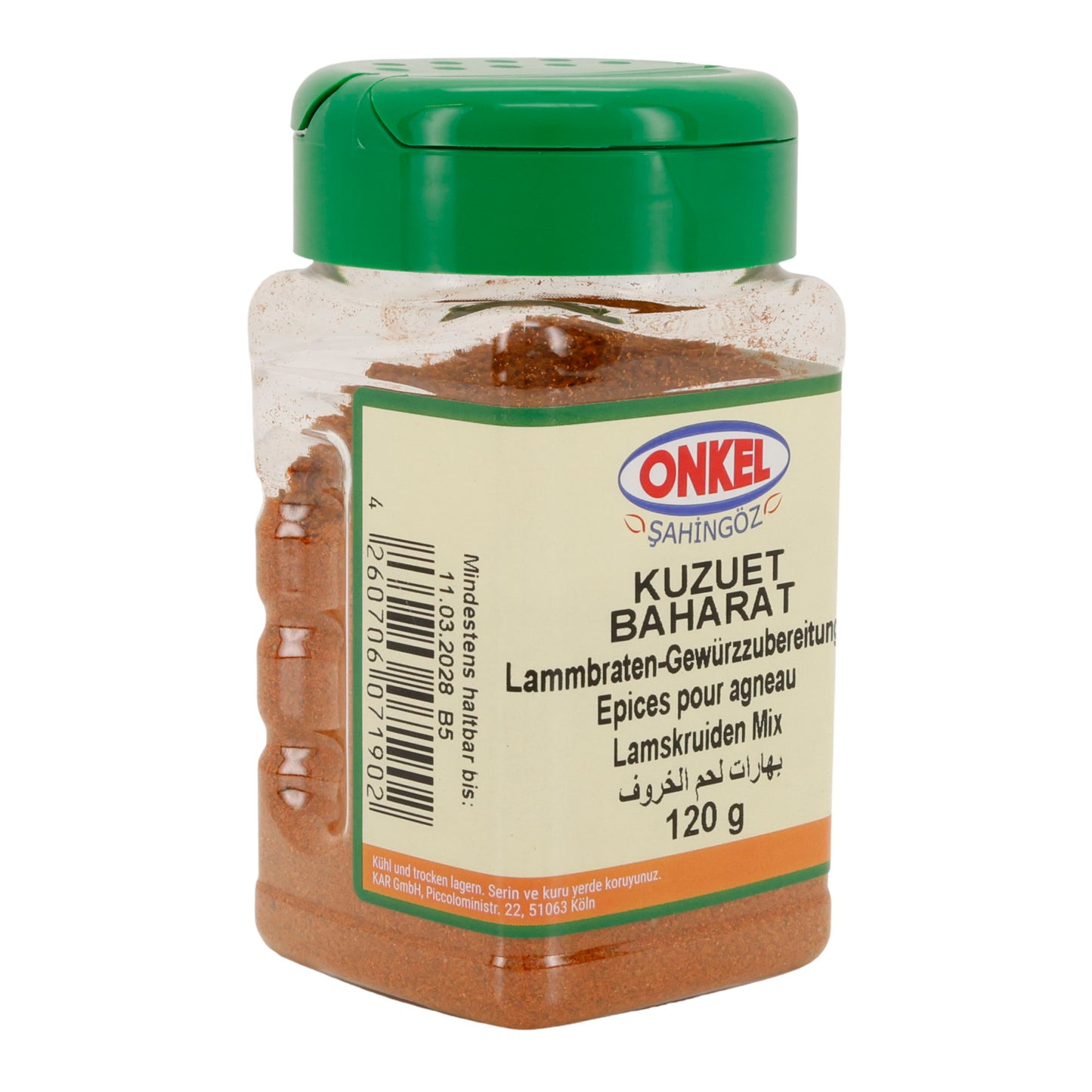 Kruidenmix KUZU ETI BAHARAT PET MIDDELGROOT | Kruiden | (Hoeveelheid niet opgegeven)