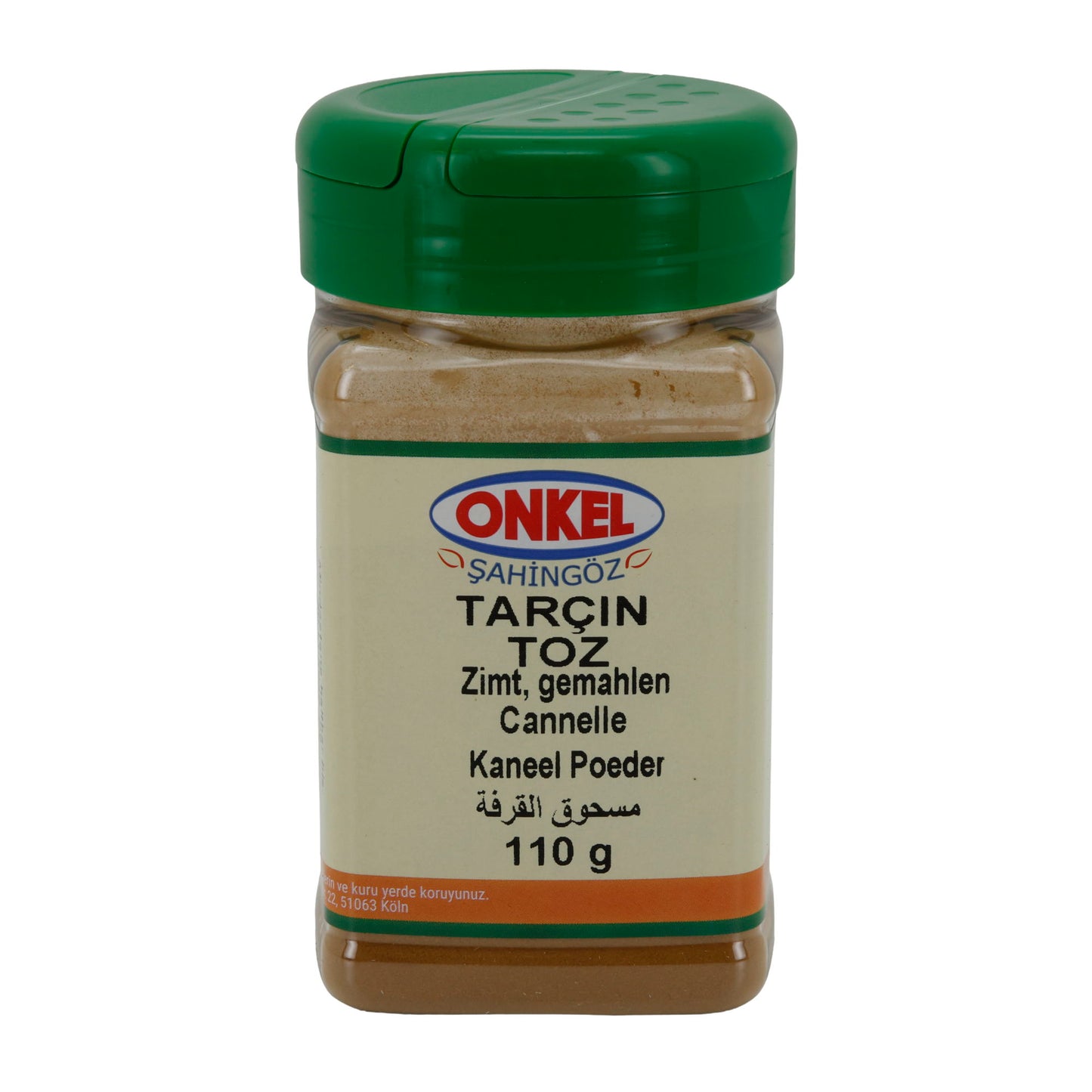 Gemalen kaneel Onkel Tarçın Poeder | Kruiden | Pittig | 110 g