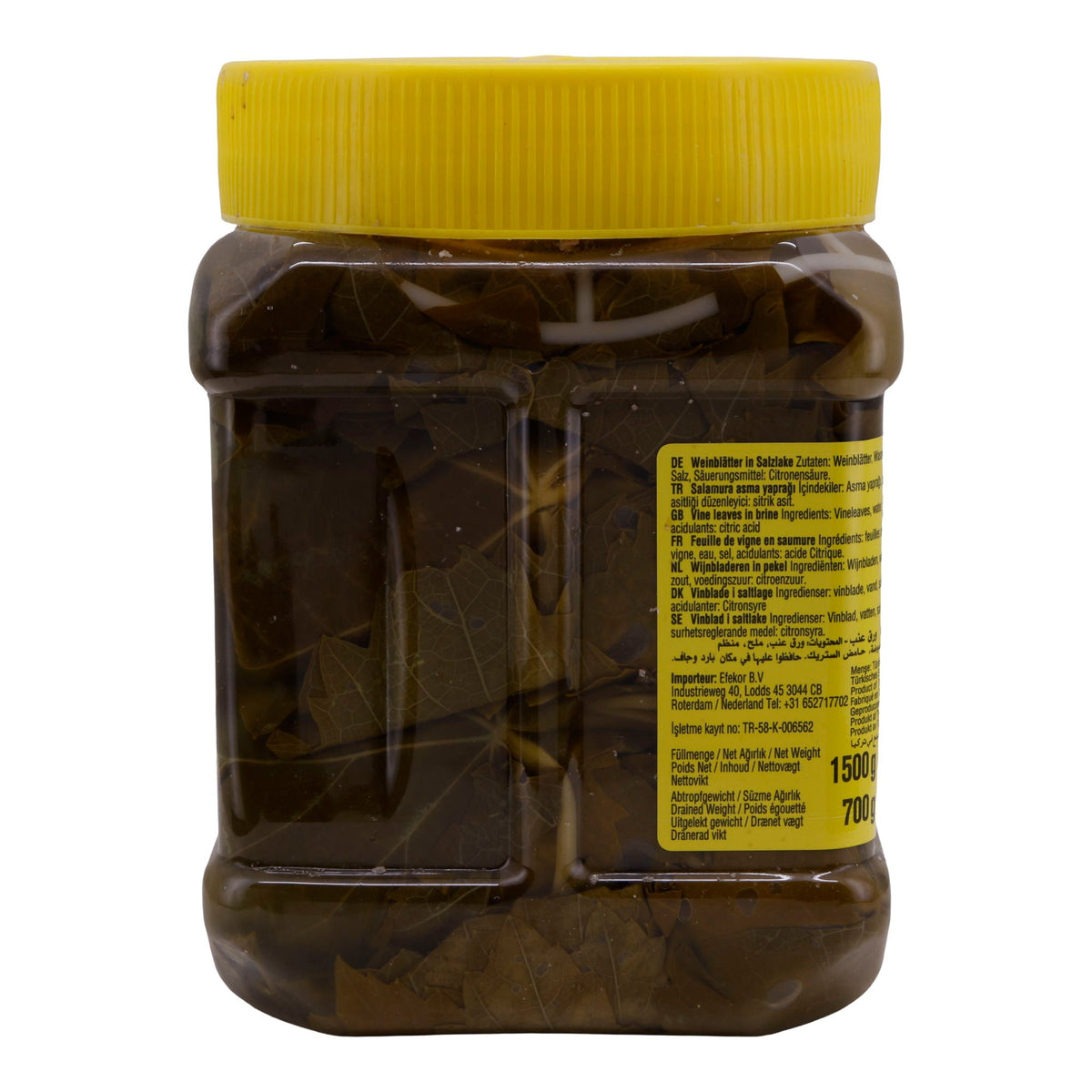 Weinblätter Selin | Tokat Erbaa | In Salzlake | 1500g SELIN