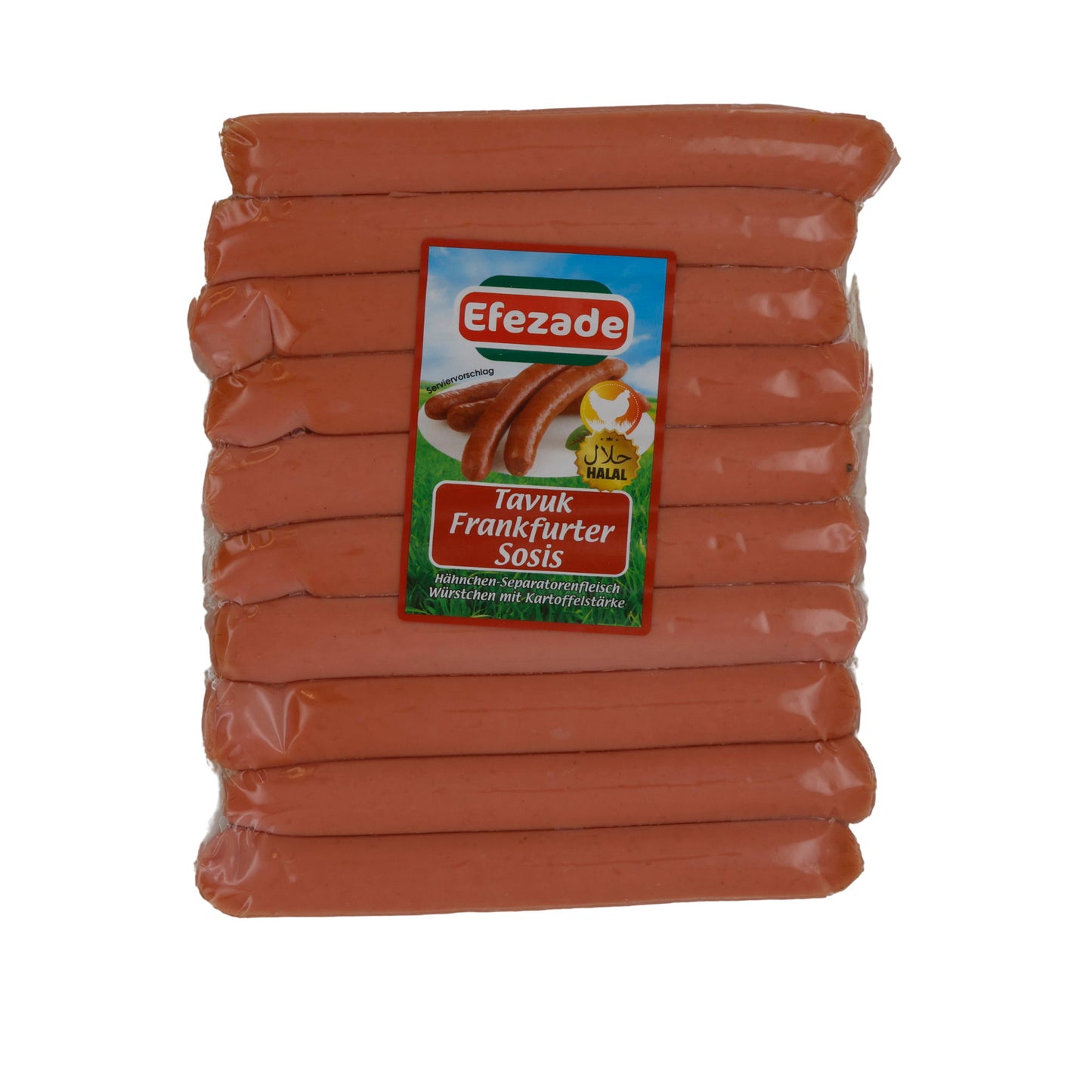 Saucisse Frankfurt au poulet EFEZADE