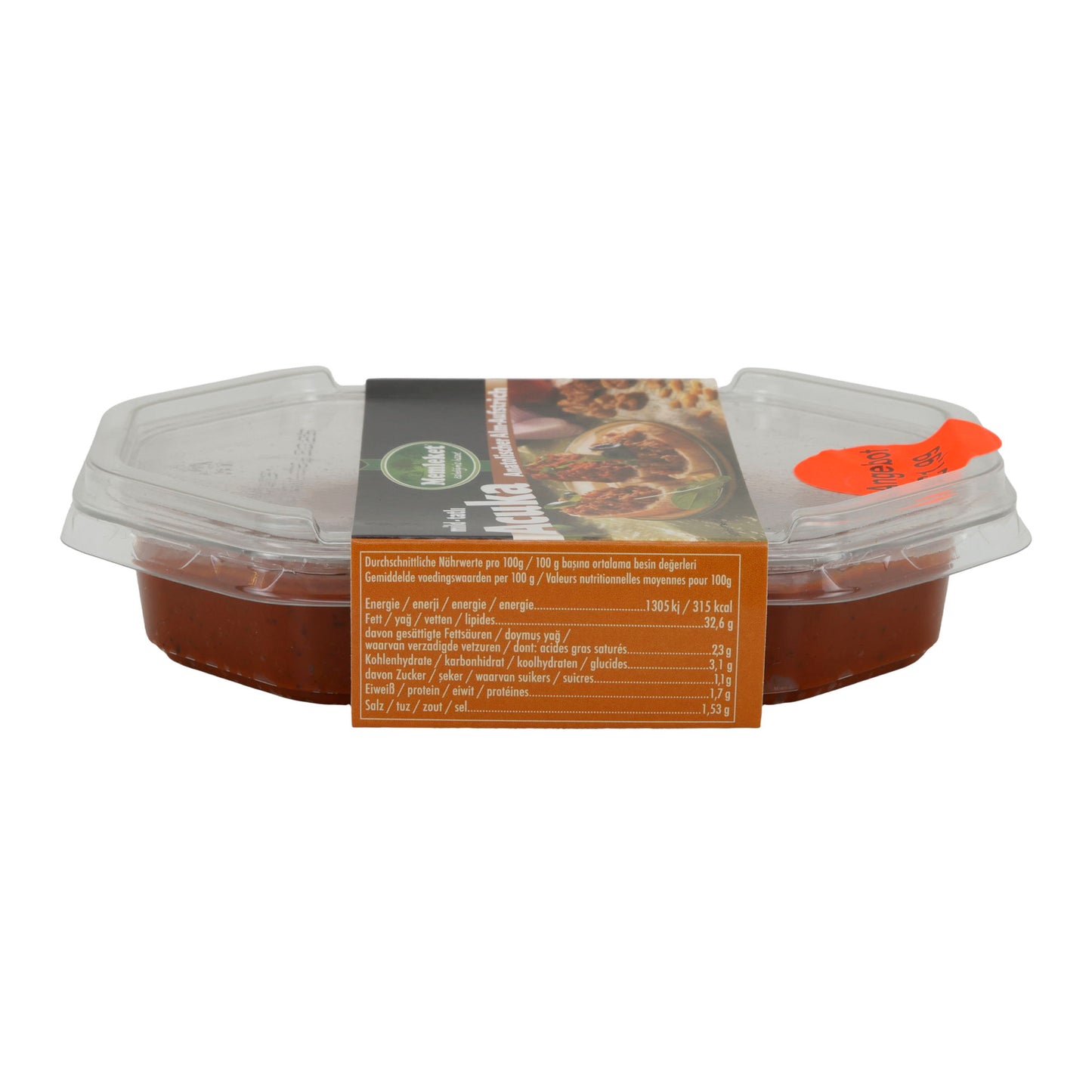 Brotaufstrich Memleket Acuka Anatolischer Alm-Aufstrich | Brotaufstrich | Mild, würzig mit Walnüssen | 150 g