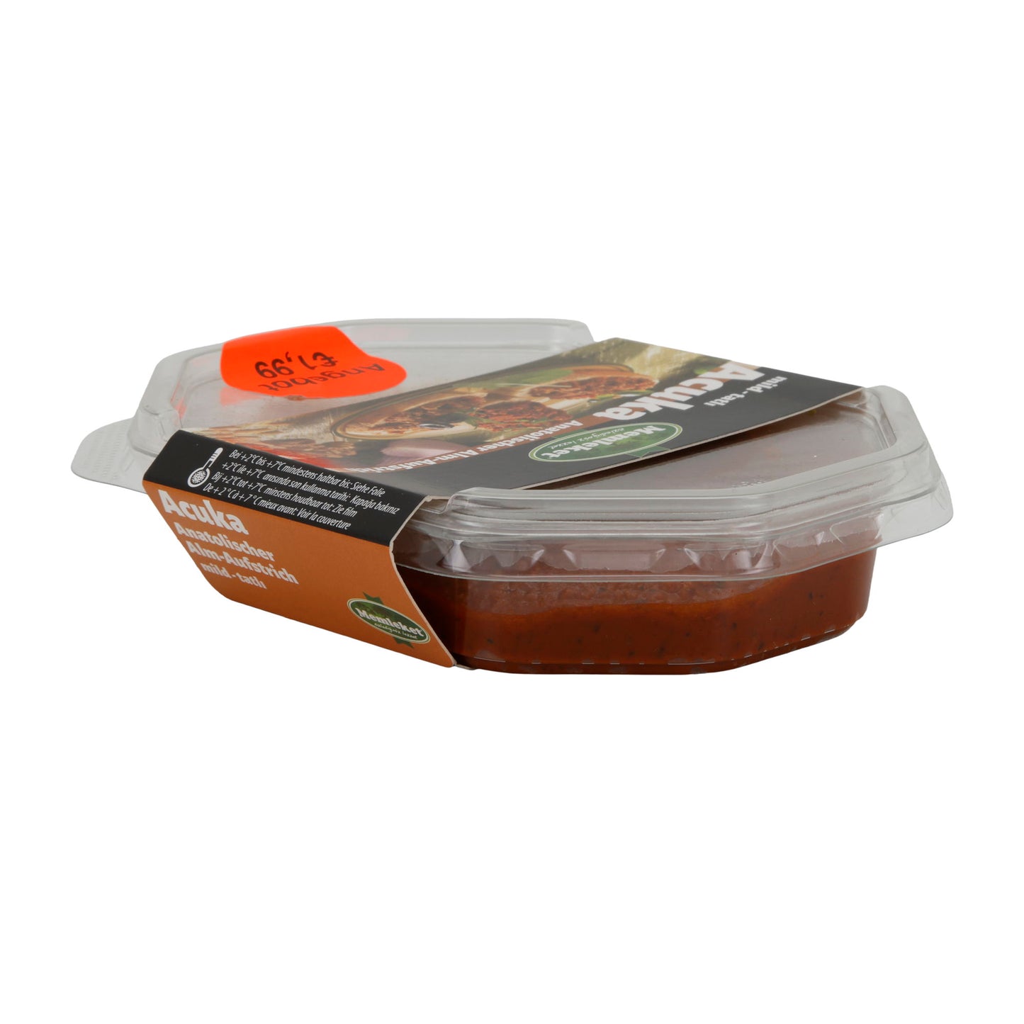 Brotaufstrich Memleket Acuka Anatolischer Alm-Aufstrich | Brotaufstrich | Mild, würzig mit Walnüssen | 150 g