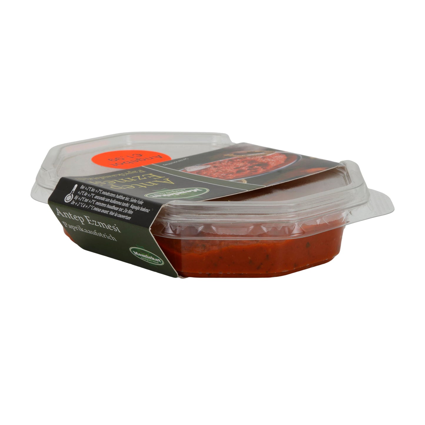 Crema di paprika Memleket Antep Ezmesi | Crema spalmabile | Salsa speziata con paprika e aglio | 150 g