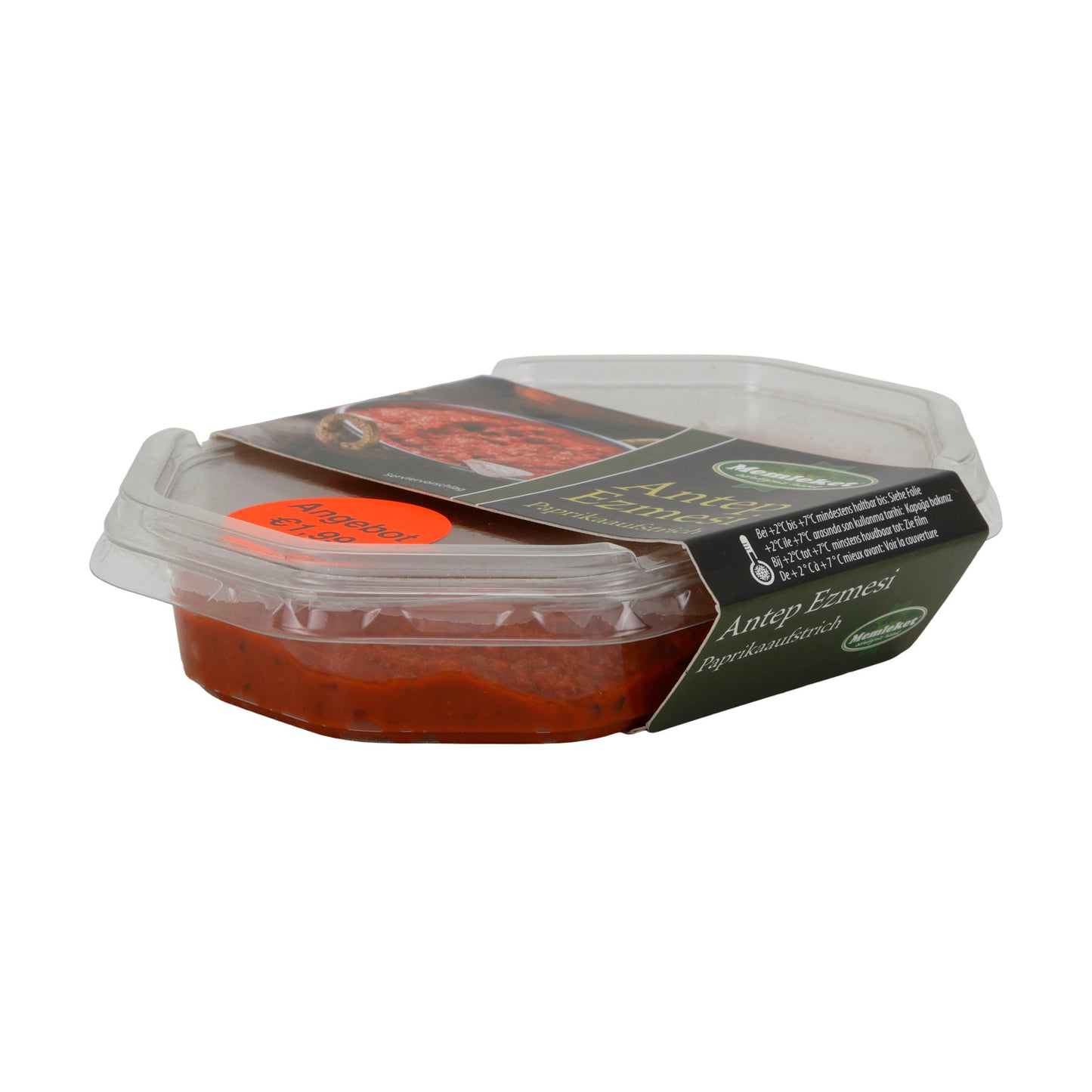 Crema di paprika Memleket Antep Ezmesi | Crema spalmabile | Salsa speziata con paprika e aglio | 150 g