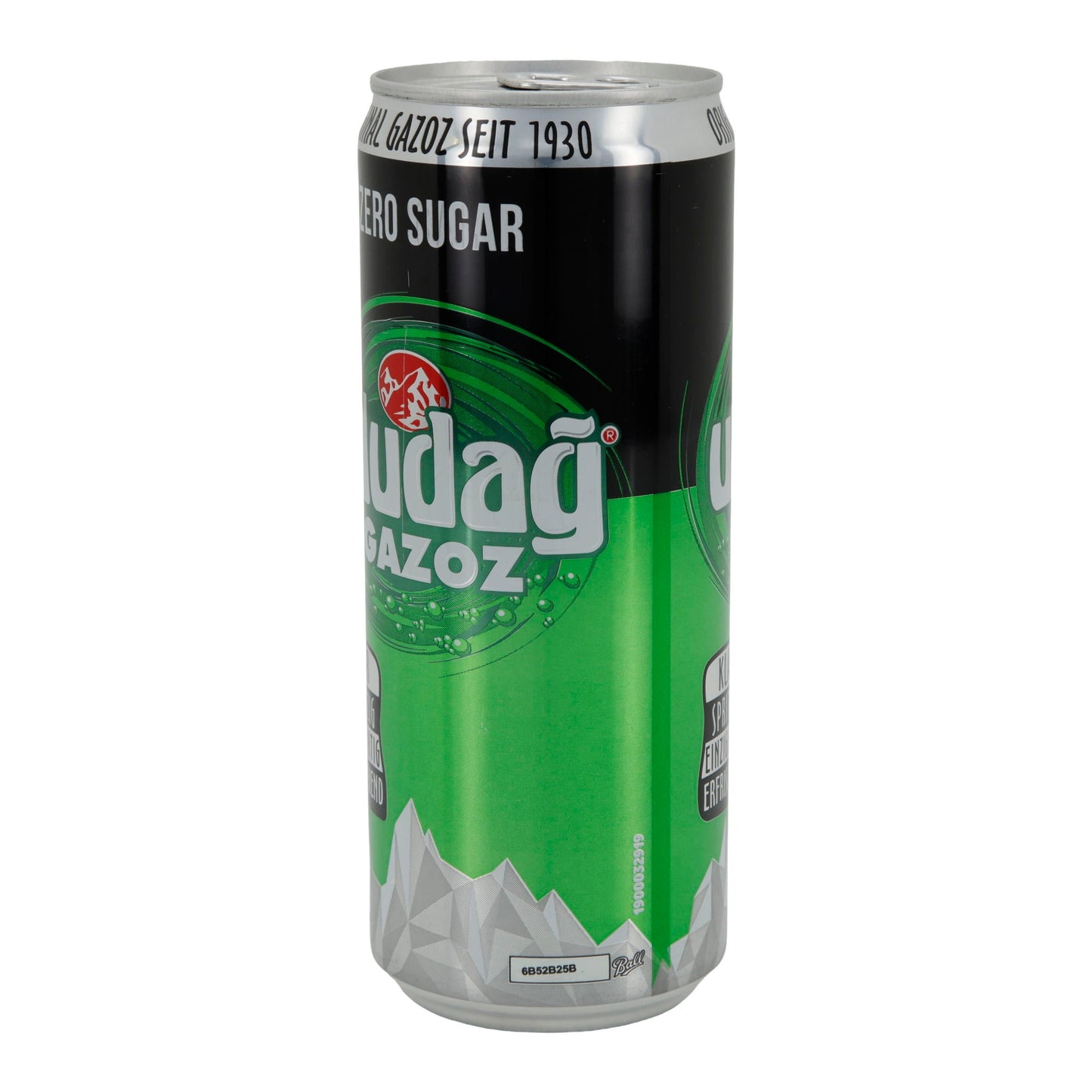 Erfrischungsgetränk Uludağ Gazoz Zero Sugar | Getränk | zuckerfrei mit Fruchtaroma | 330 ml ULUDAG
