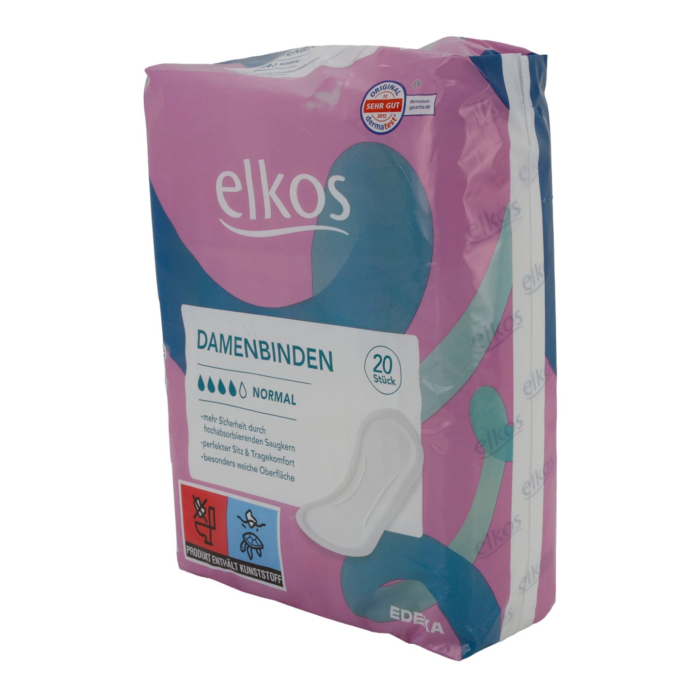Damenverband elkos | Normaal | Zachte bescherming in het dagelijks leven | 20 stuks