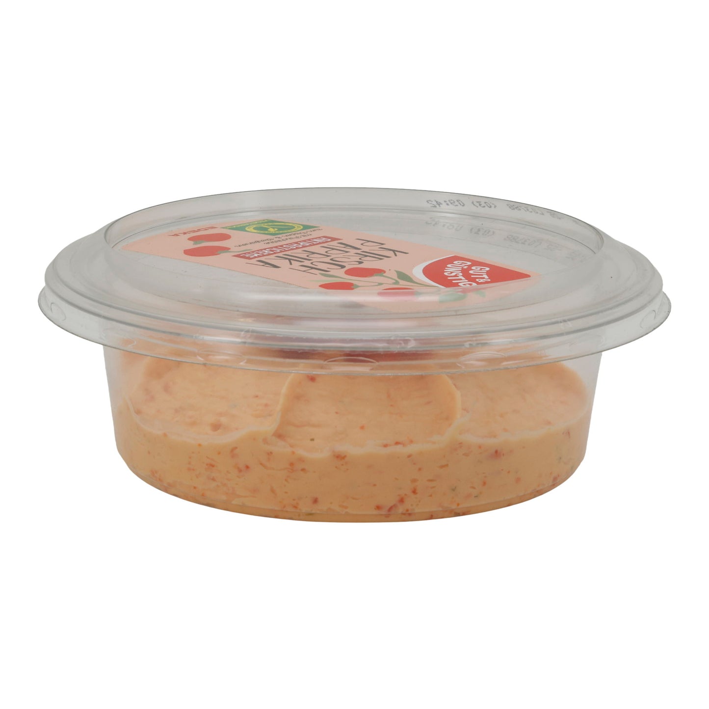 Creme Gut & Günstig Kirschpaprika Antipasti-Creme | Crema di formaggio fresco piccante | Delicata nota di paprika | 150 g