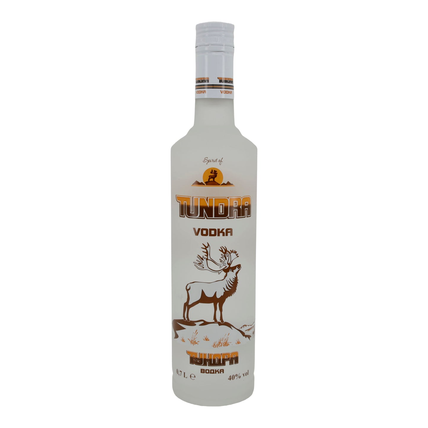 Tundra Votka | Tundra Ruhu | Rus Premium Votka | 40 % hacim | 0,7 l