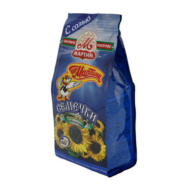 Sonnenblumenkerne Martin | Snack | Mit Meersalz, knusprig | 100g