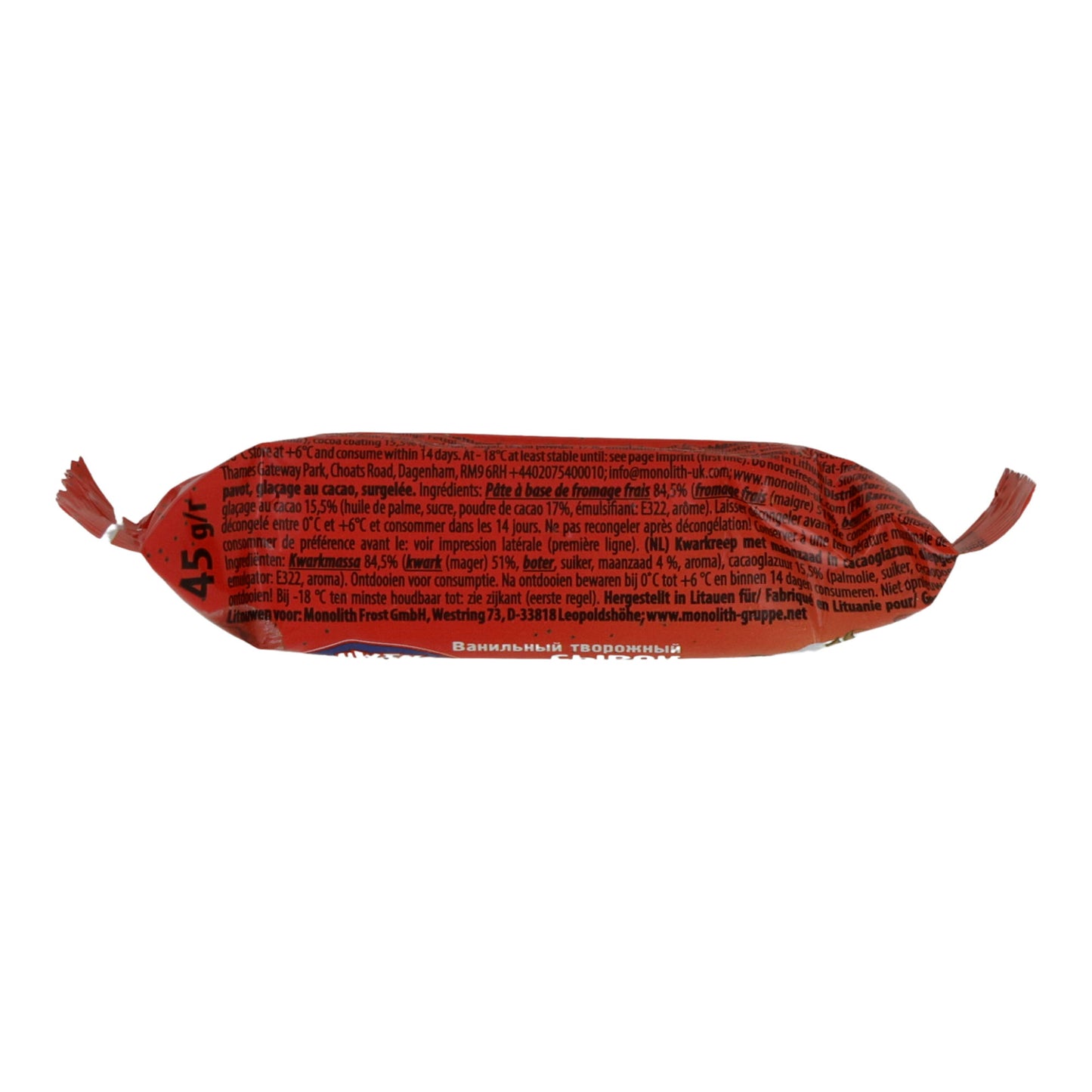 Käse Schwinn | Barrette di formaggio fresco con papavero | Surgelato | 45 g