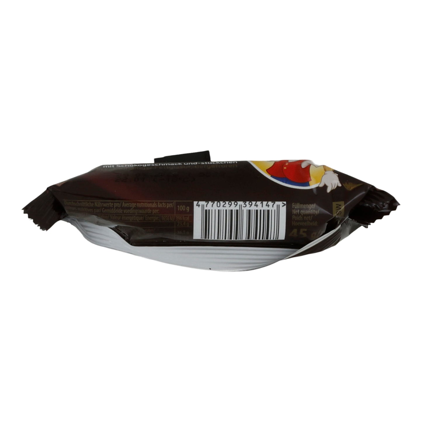 Barretta di formaggio fresco Schwinn | Dolciumi | Con gusto di cioccolato e pezzetti di cioccolato | 45 g