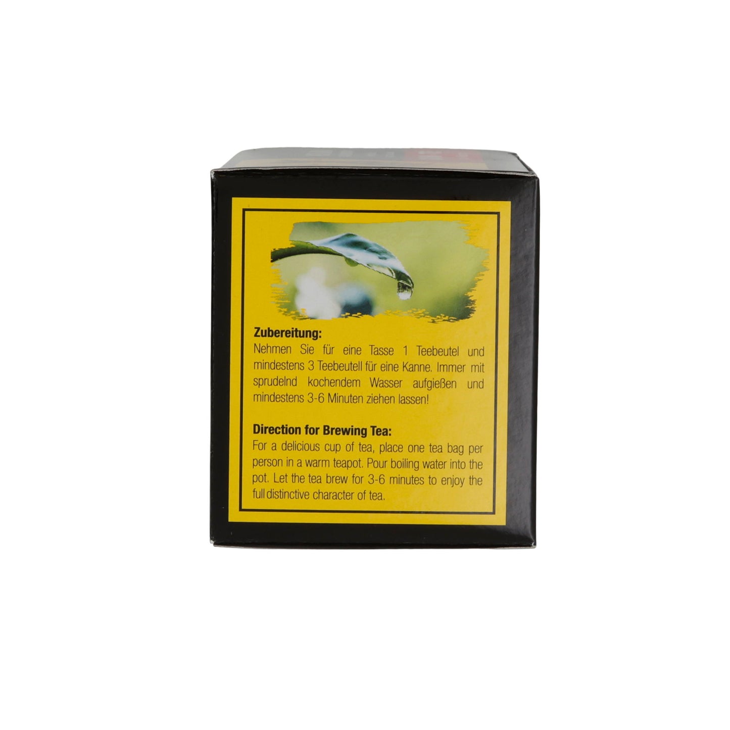 Schwarztee Goran-Tee Mevlana | Luxus-Mischung | Aromatischer Schwarztee mit Bergamotte | 50 g (25 x 2 g)