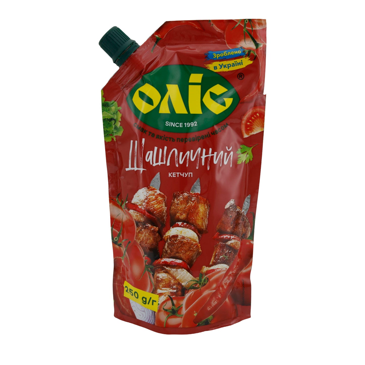 Ketchup Olie | Voor Schaschlik | Pittig-zoete smaak uit Oekraïne | 250 g